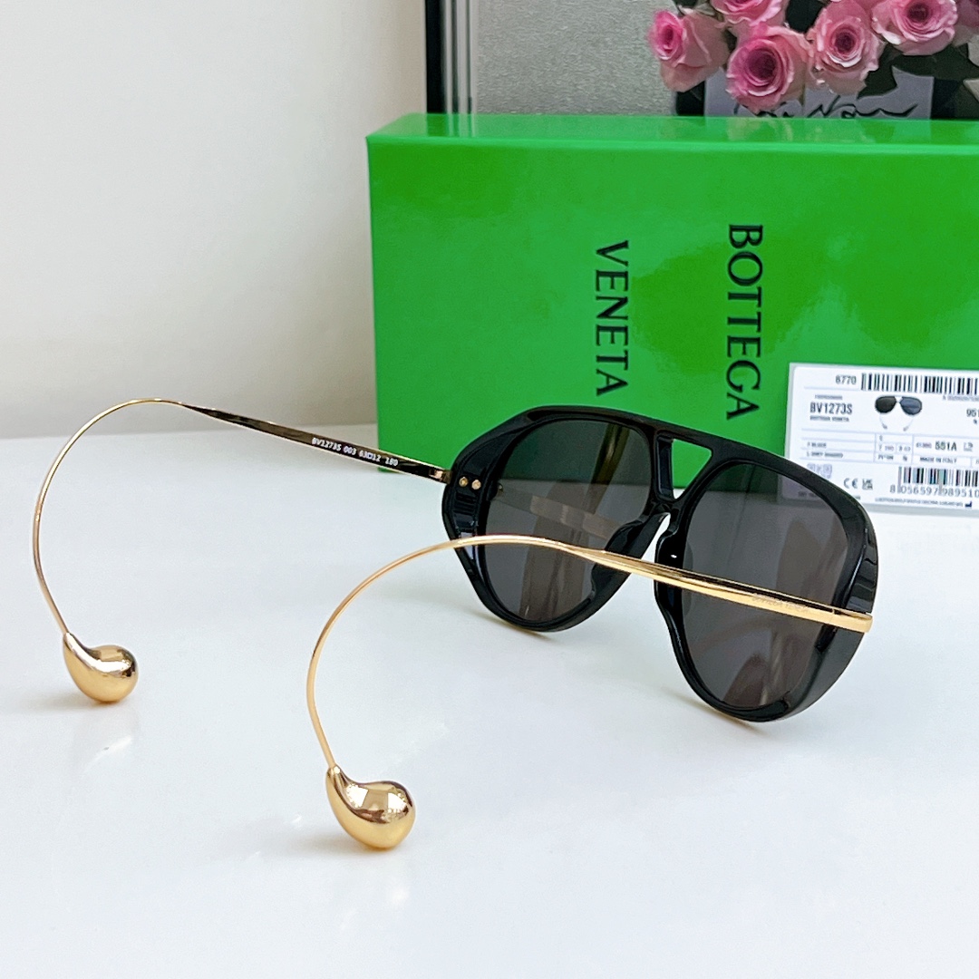 Bottega Veneta Drop Aviator Sunglasses  BV1273S - DesignerGu
