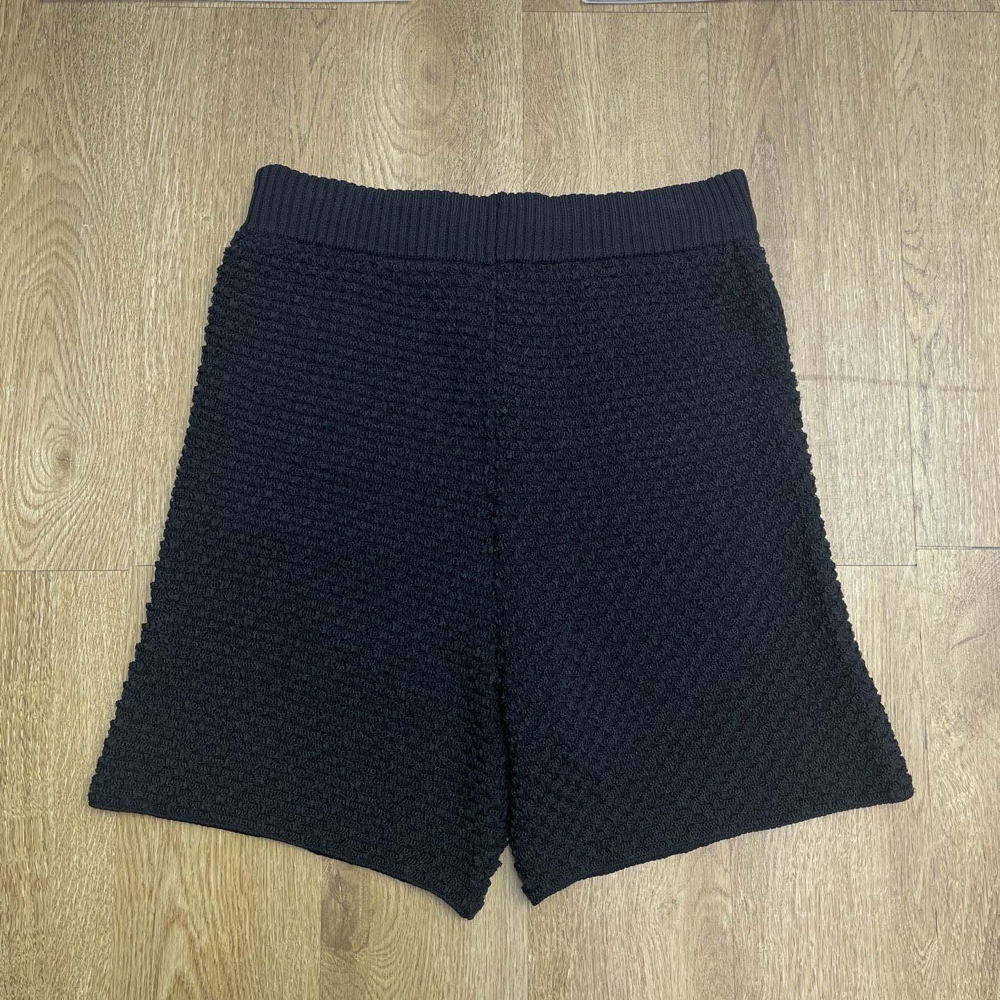 Casablanca Textured Cotton Drawstring Shorts   D0093 - DesignerGu