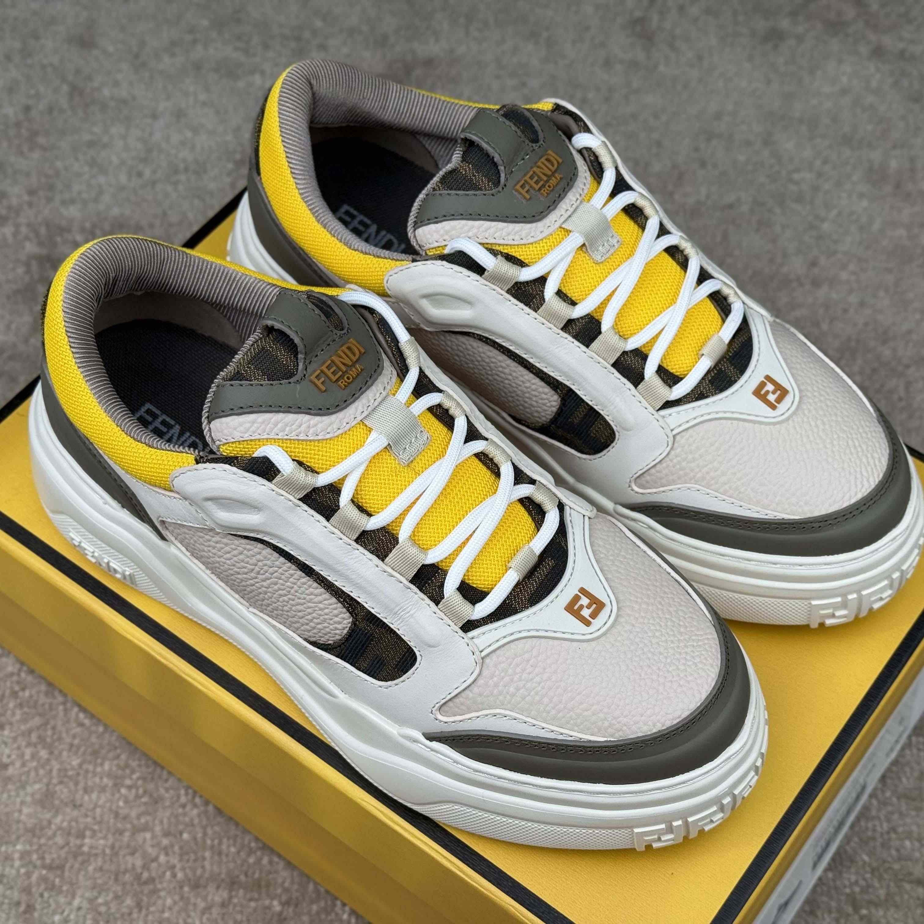 Fendi Force Trainers  - DesignerGu
