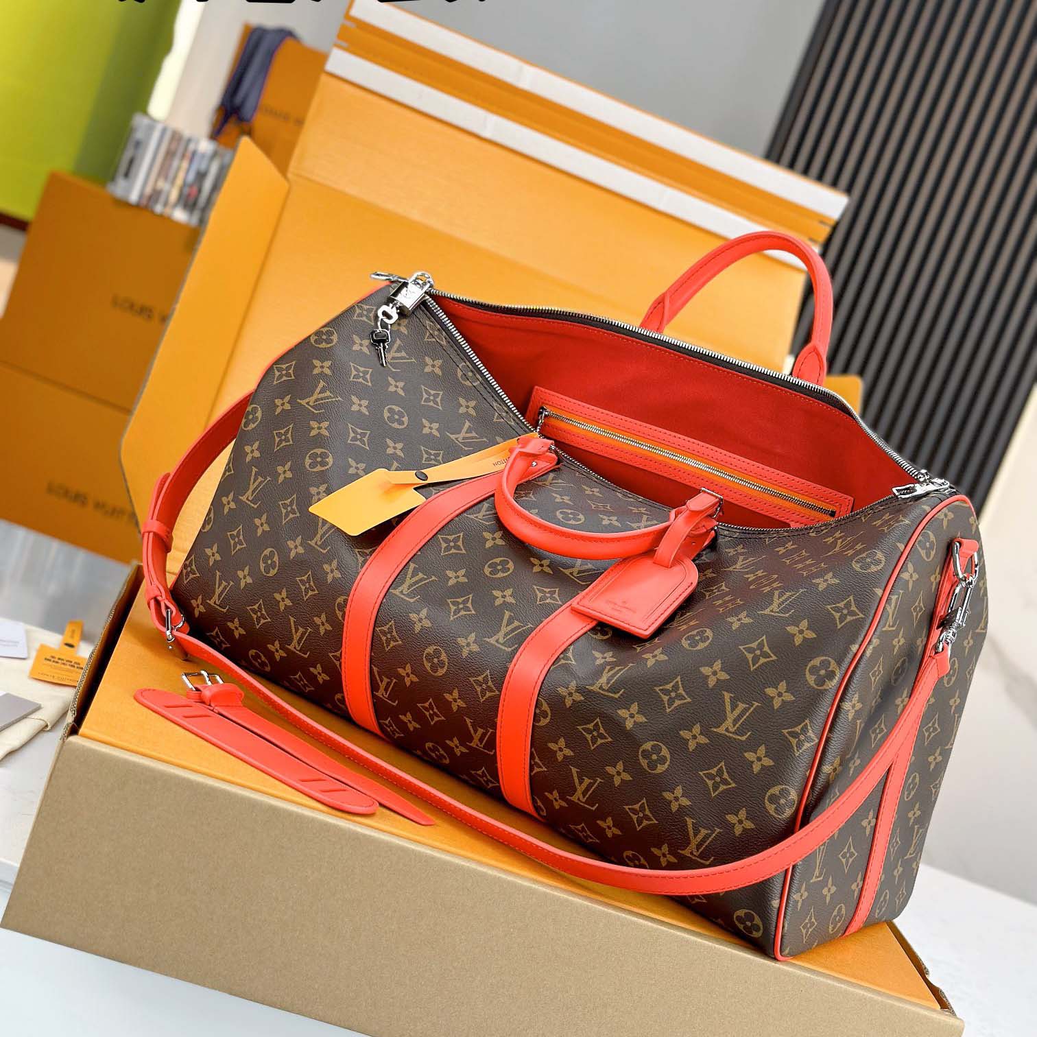 Louis Vuitton Keepall Bandoulière 50  N46769 - DesignerGu