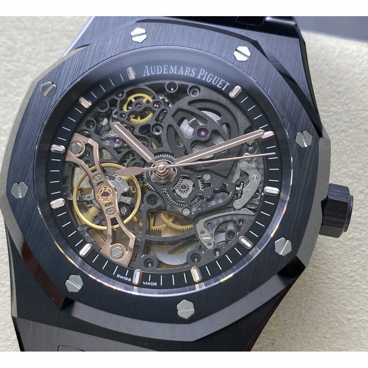 Audemars Piguet Royal Oak Double Balance Wheel Openworked 41mm - DesignerGu