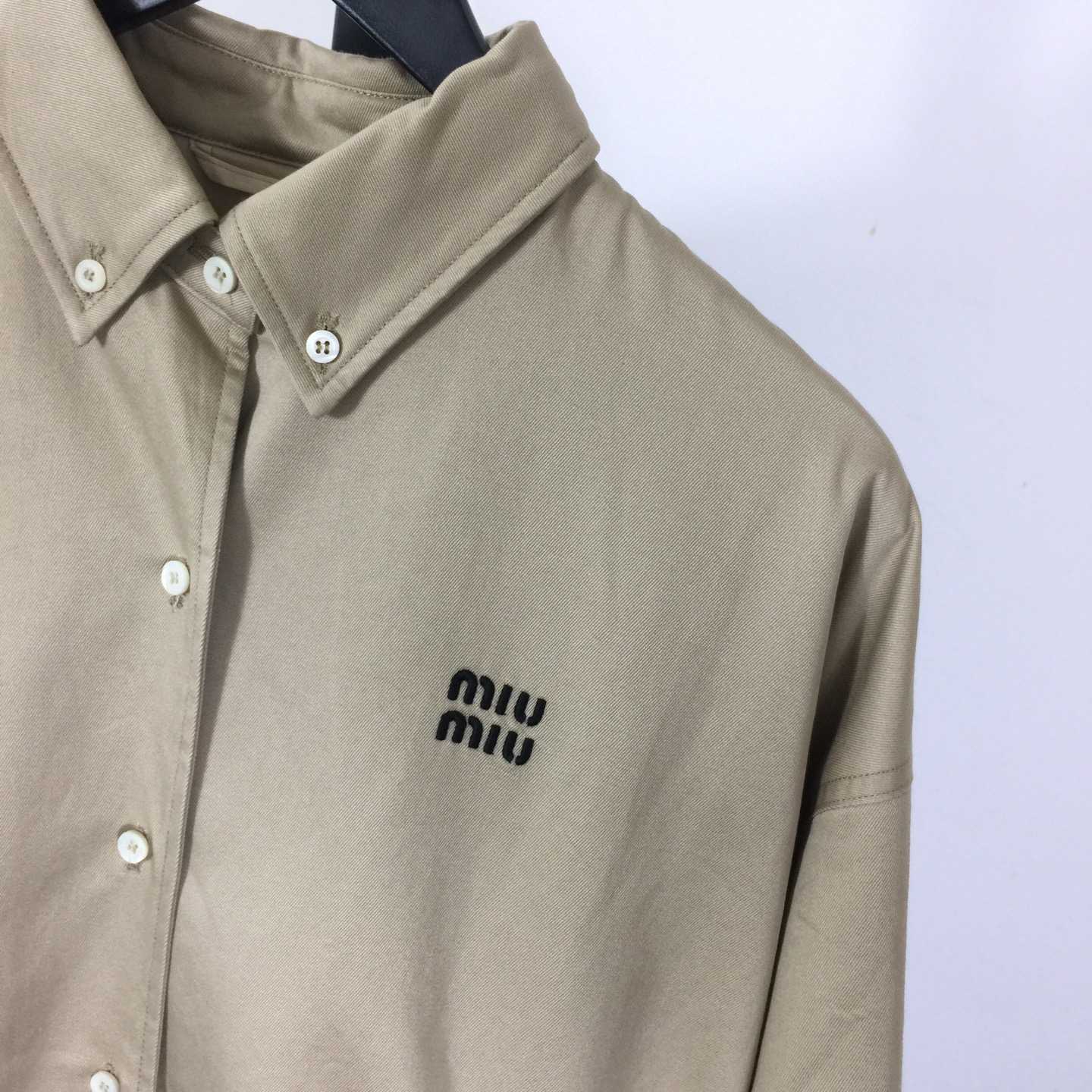 Miu Miu Chino Cloth Blouson Jacket - DesignerGu