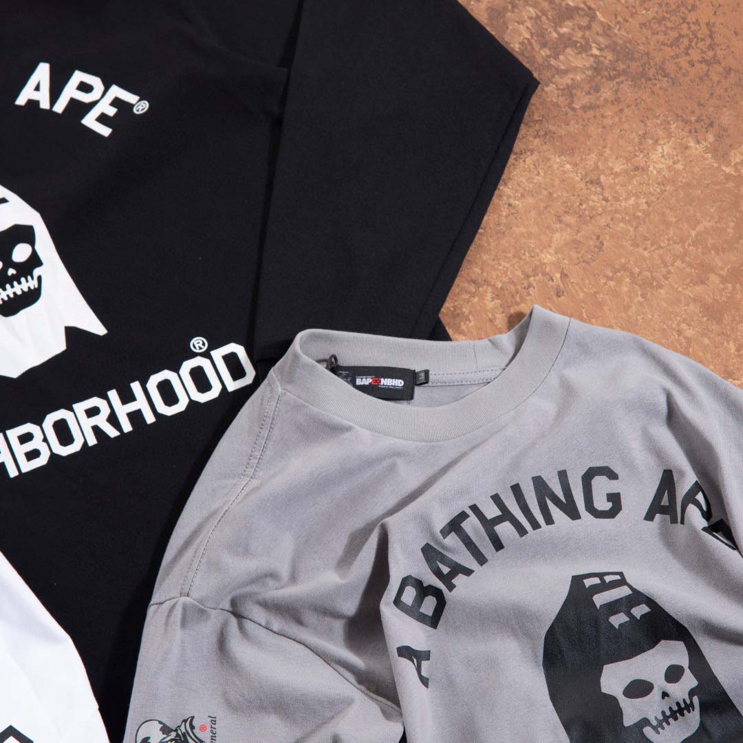 Bape x Nbhd L/S Tee - DesignerGu