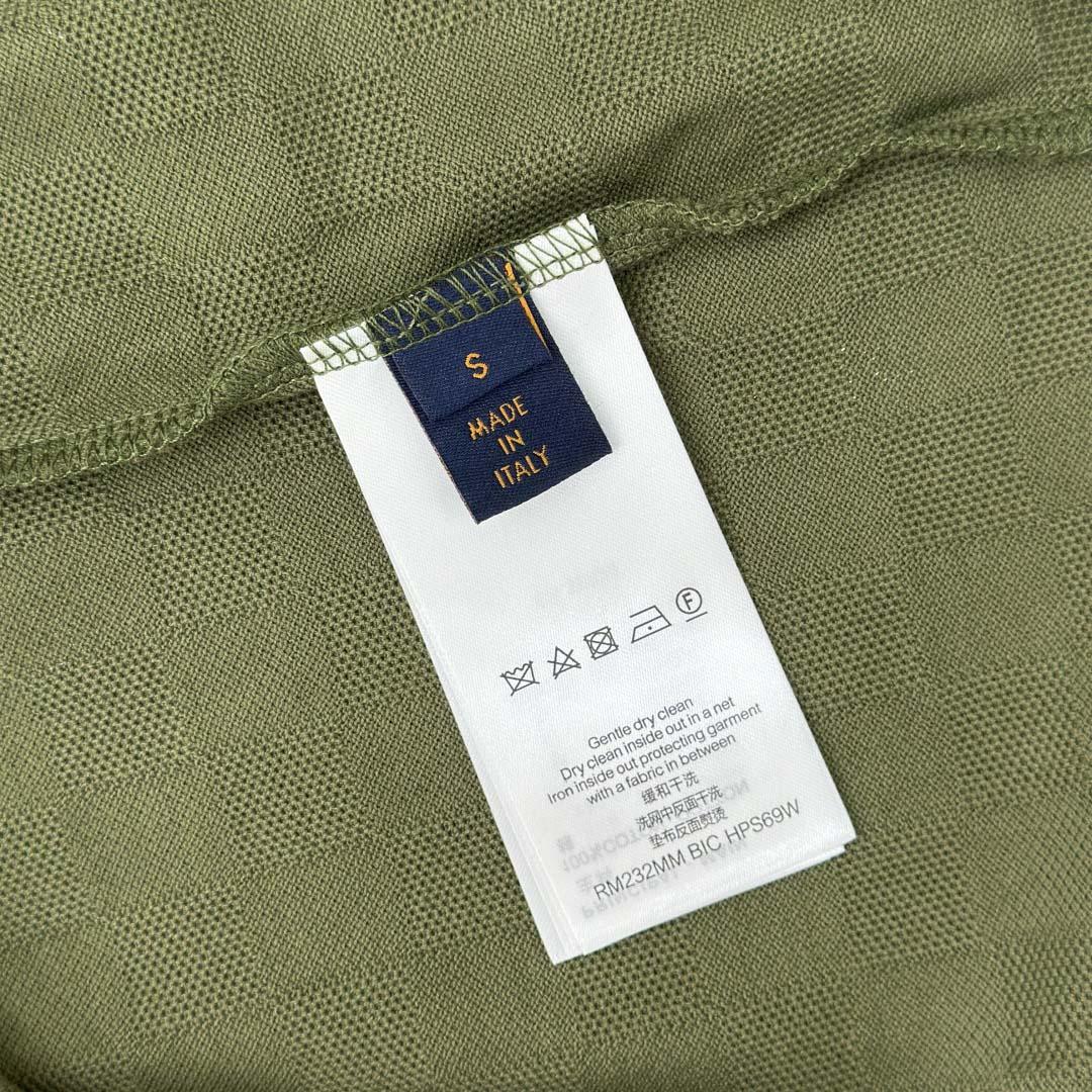 Louis Vuitton Damier Pique T-Shirt   1AGKLH - DesignerGu