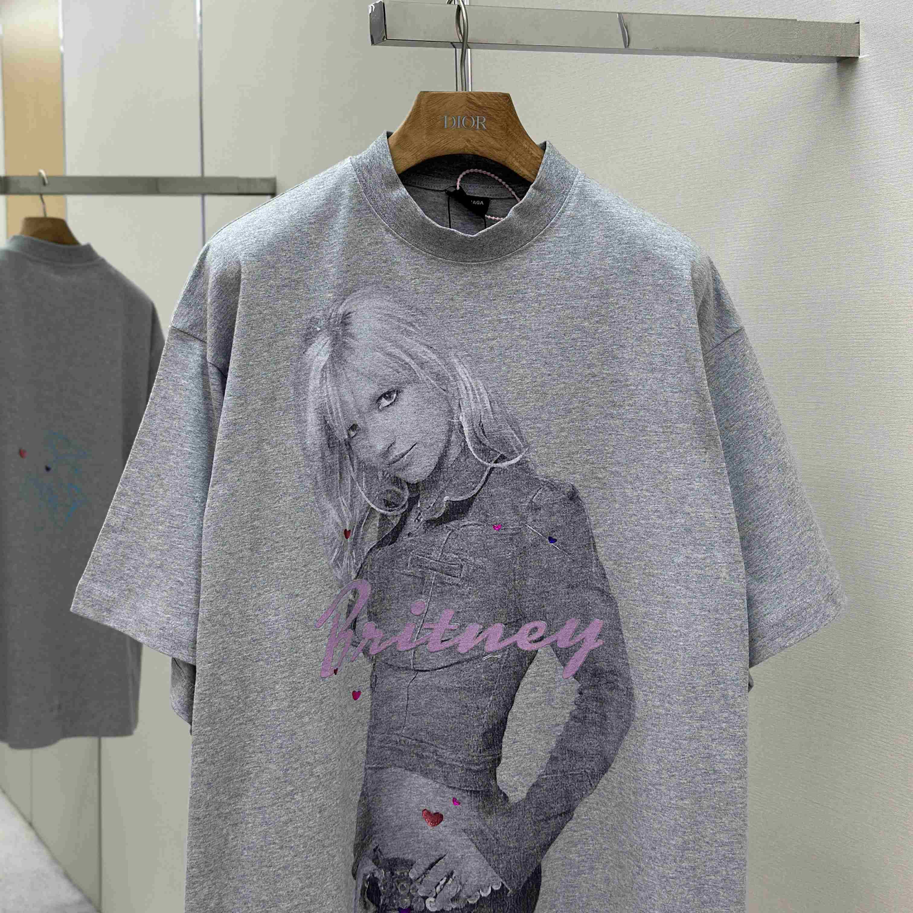 Balenciaga Music | Britney Spears Series T-Shirt - DesignerGu