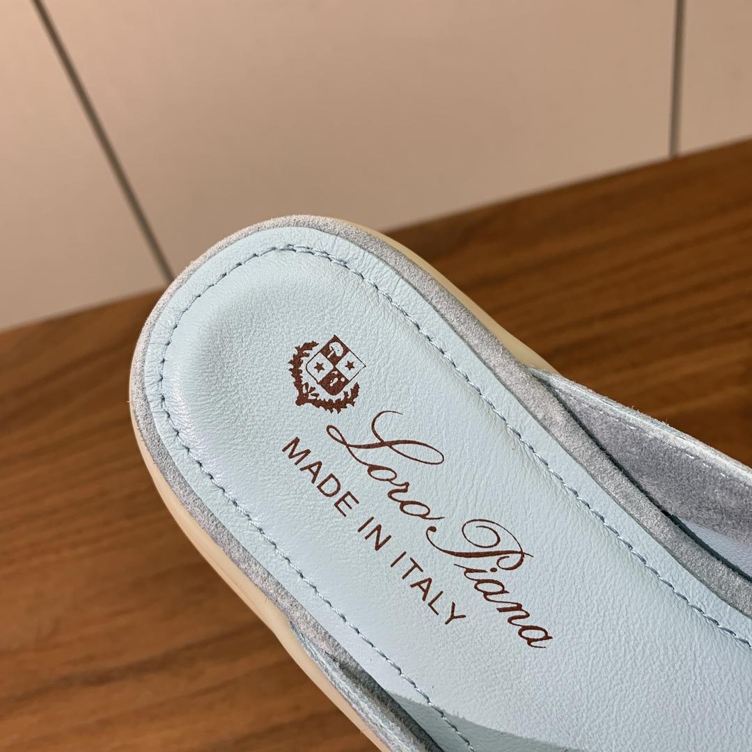 Loro Piana Charms Walk Babouche Loafer  - DesignerGu