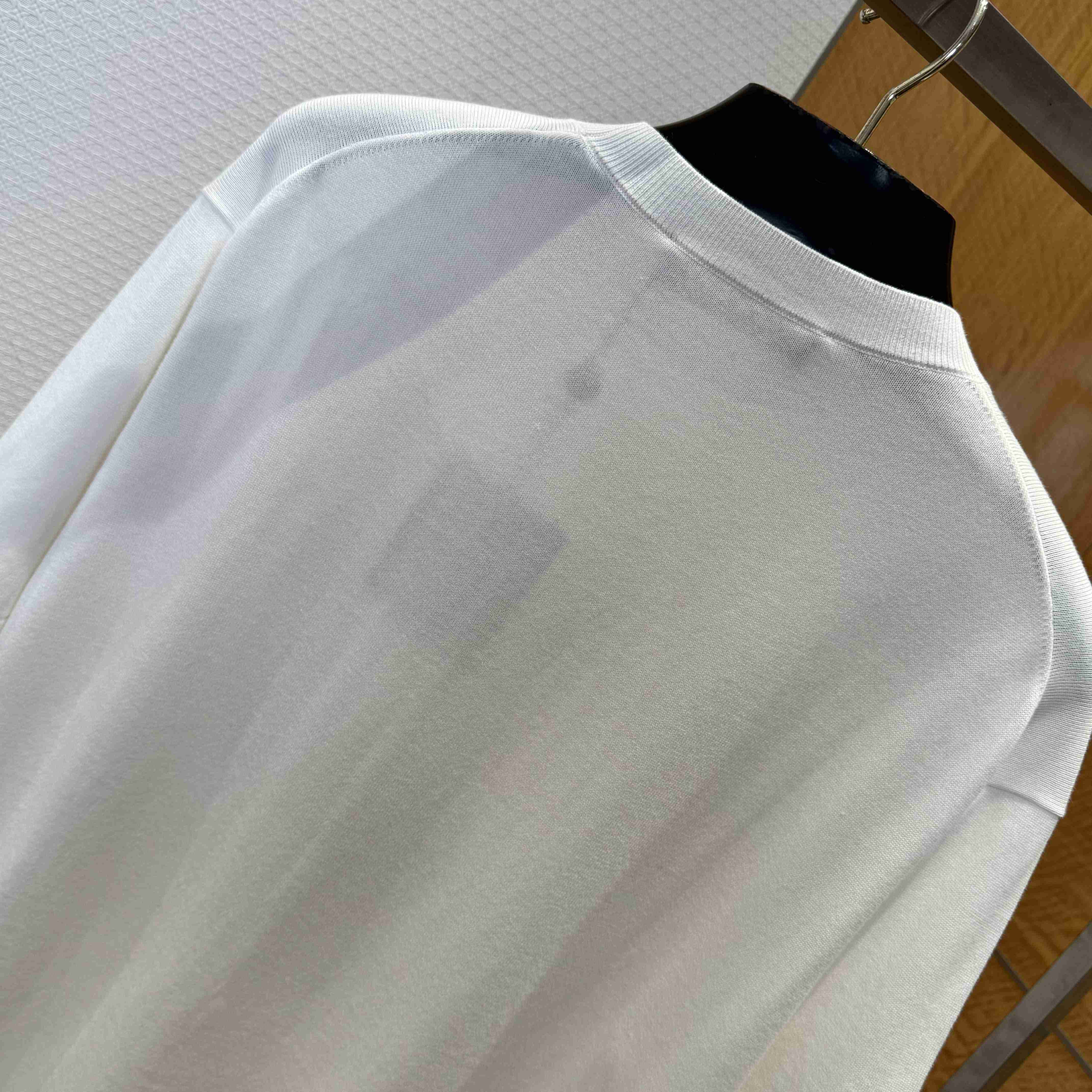 Louis Vuitton Short-Sleeved Knitted Crewneck   1AIMAU - DesignerGu