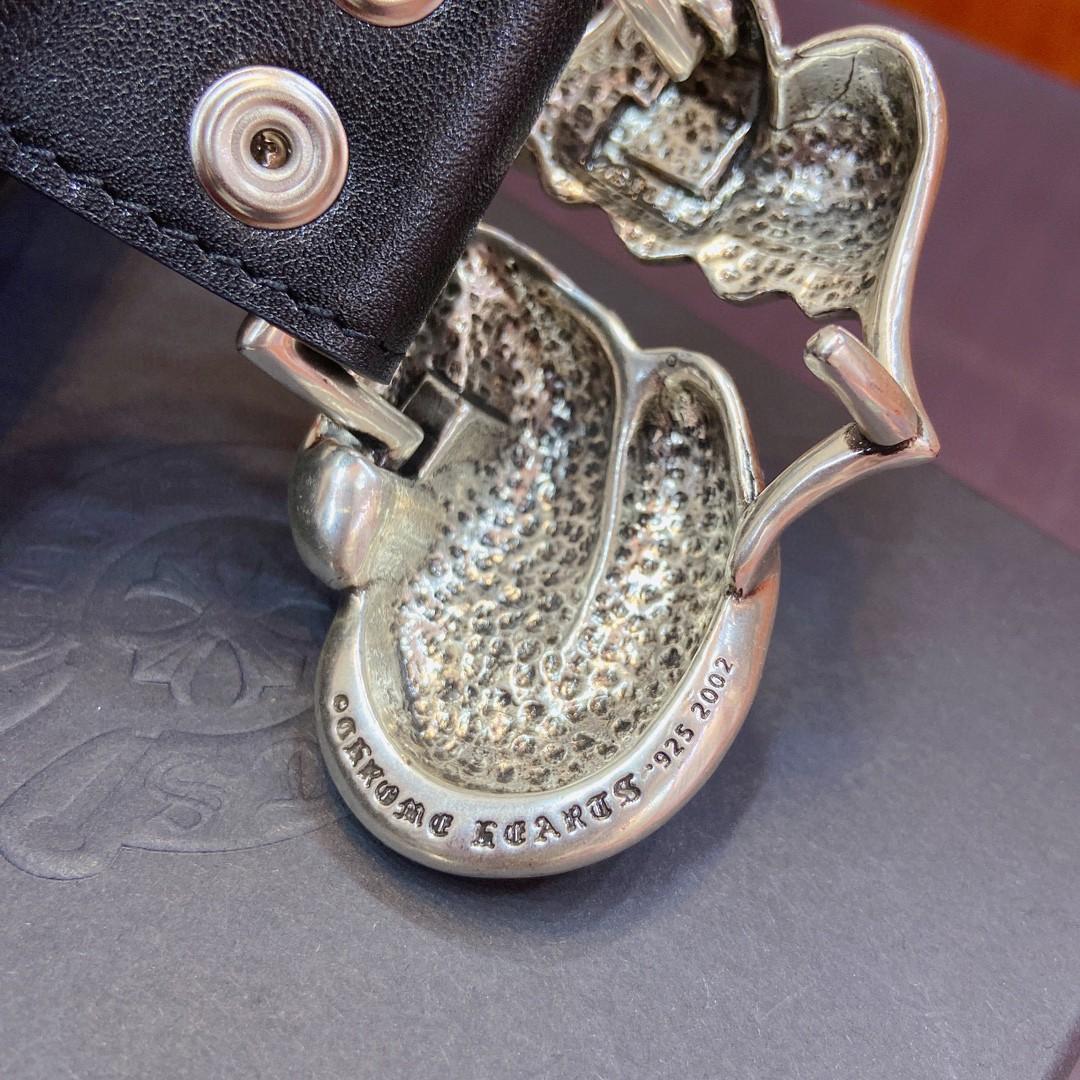 Chrome Hearts Leather Belt   - DesignerGu