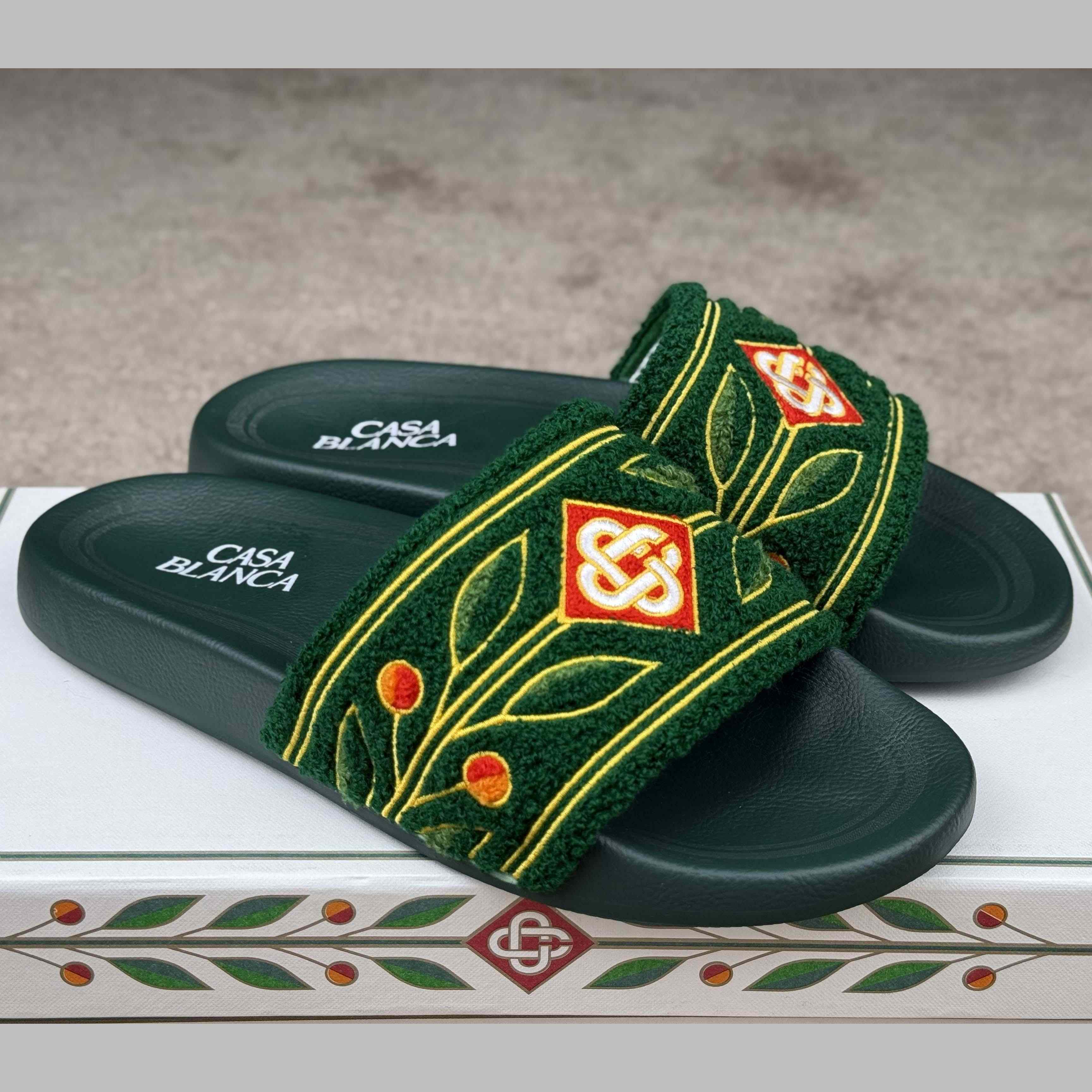 Casablanca Laurel Terry Slider  - DesignerGu