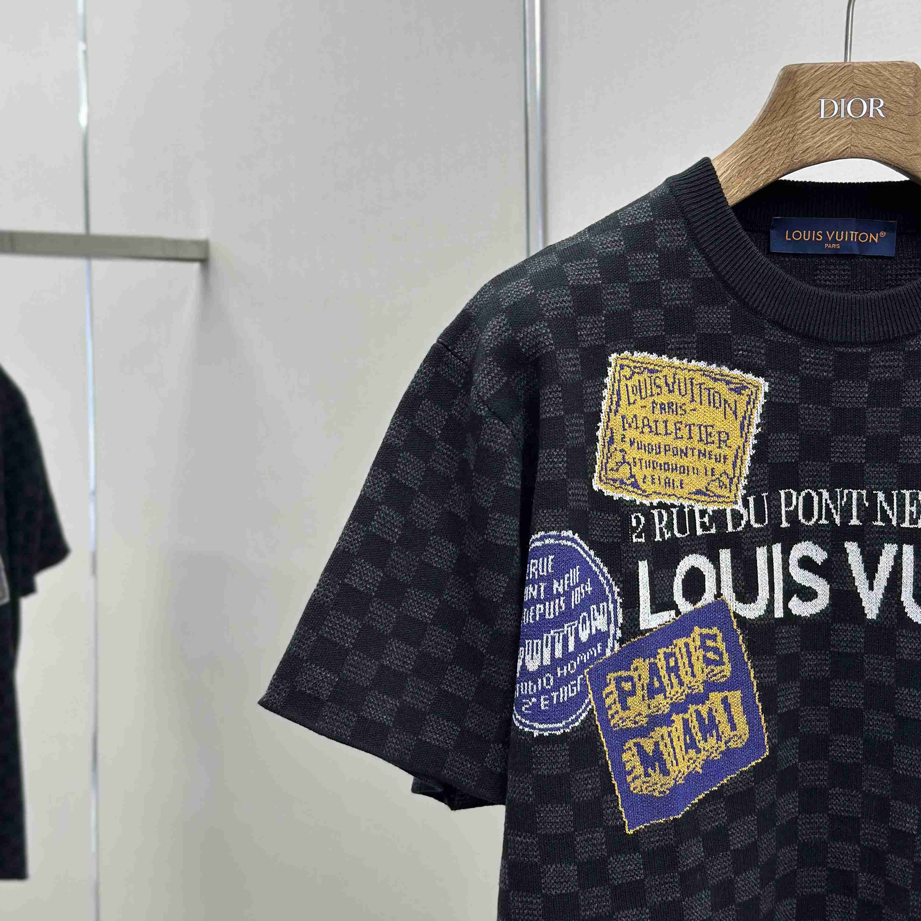 Louis Vuitton Jersey Jacquard T-Shirt   1AHW57 - DesignerGu