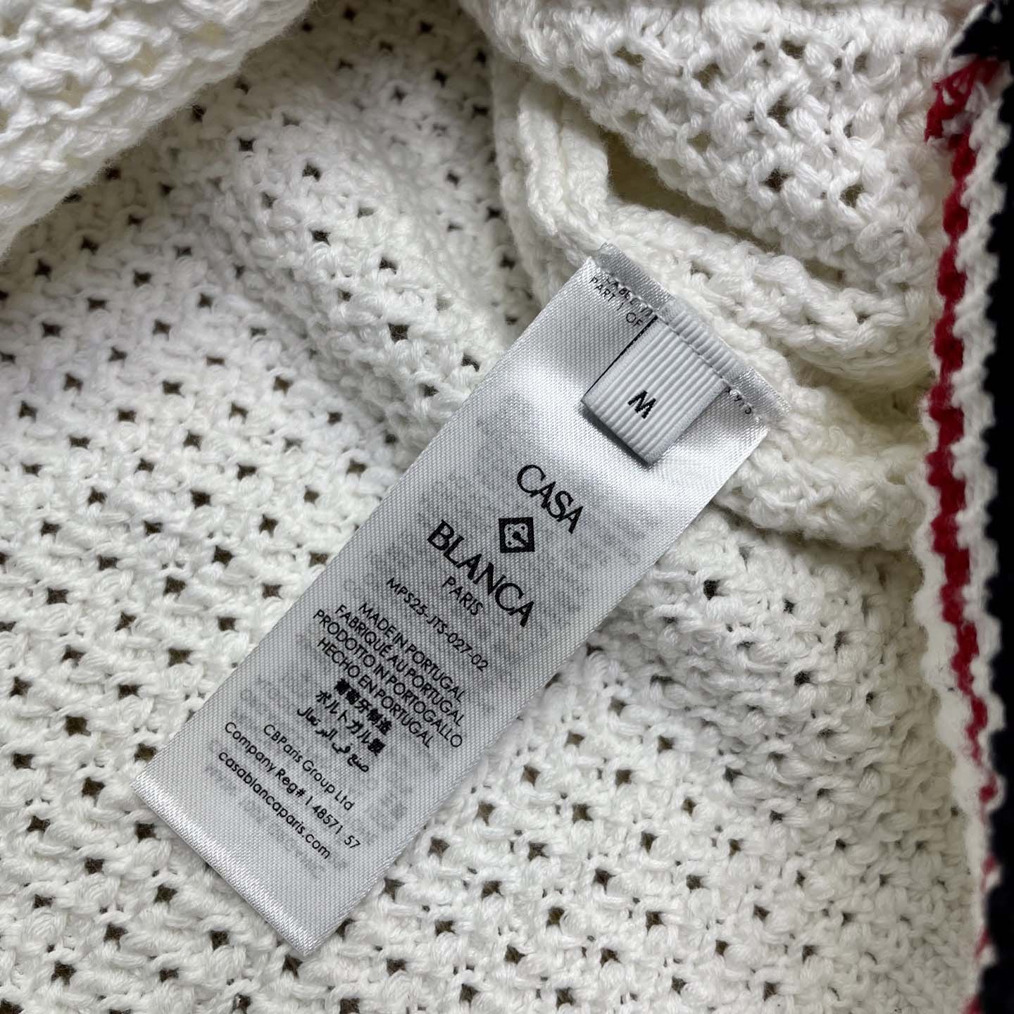 Casablanca Cotton Tennis Crochet Shacket - DesignerGu