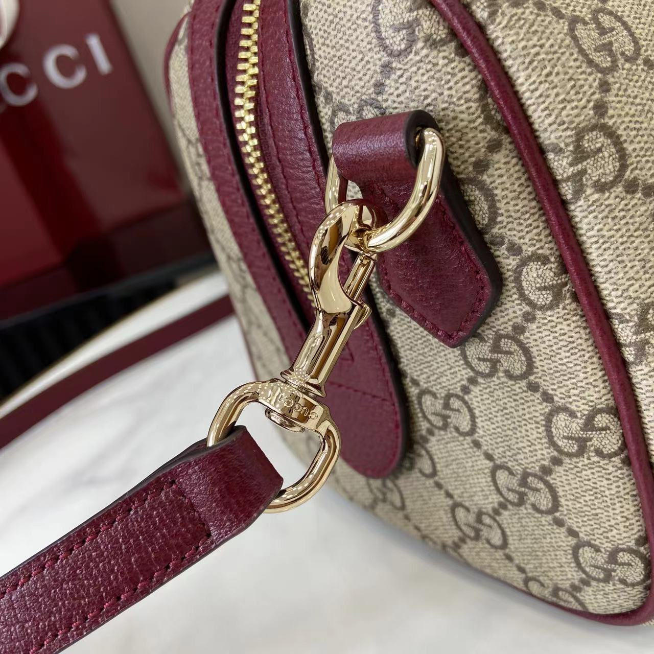 Gucci Ophidia Medium Boston Bag - DesignerGu