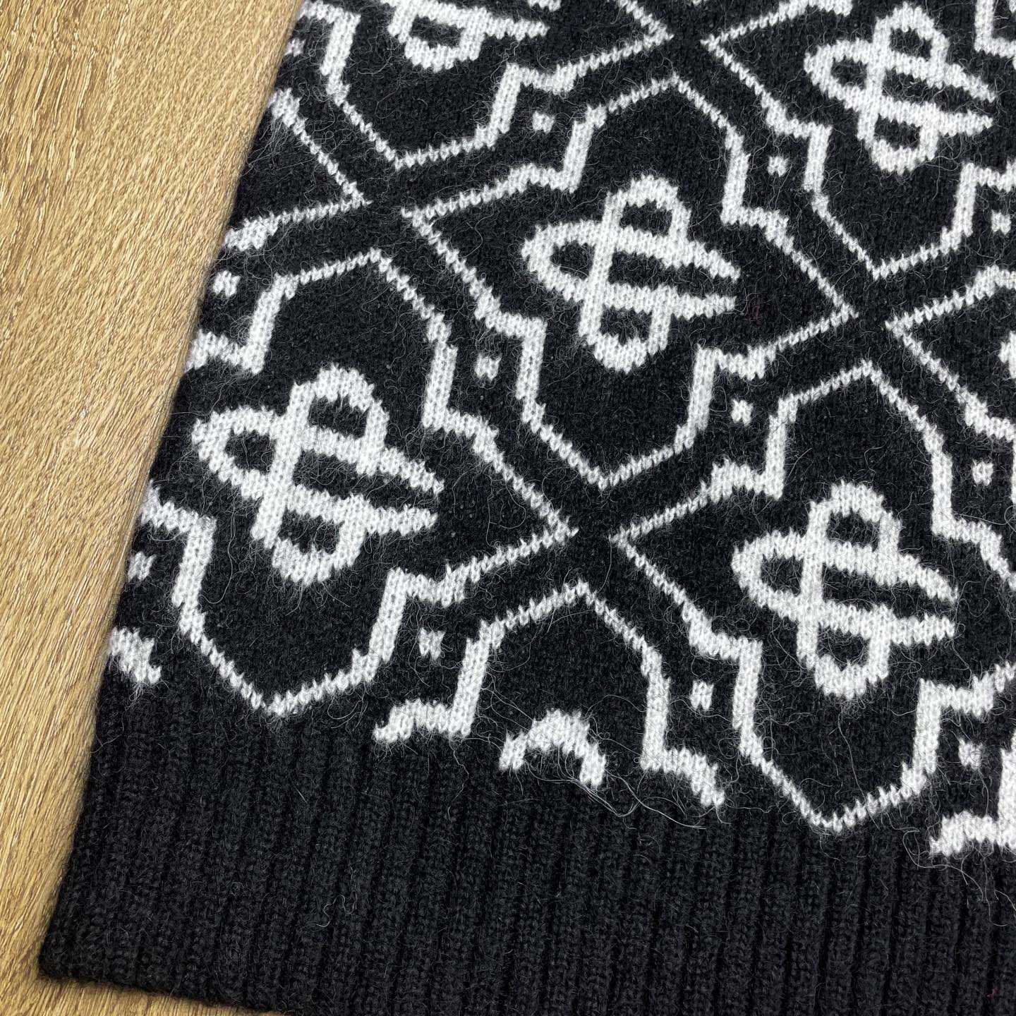 Casablanca Monogram-pattern Knitted Sweater - DesignerGu