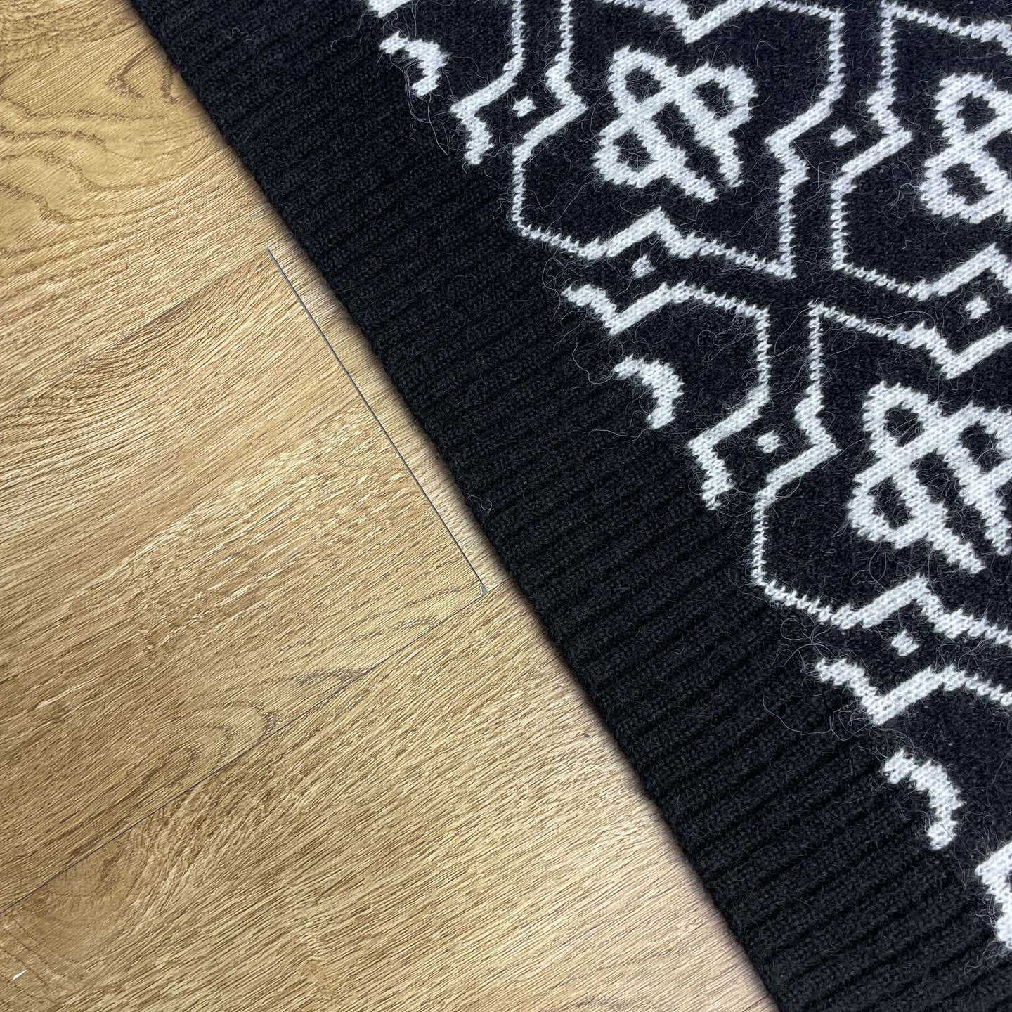 Casablanca Monogram-pattern Knitted Sweater - DesignerGu