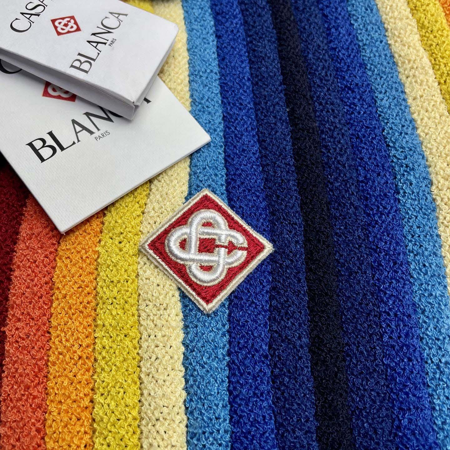 Casablanca Gradient Stripe Towelling Jacket - DesignerGu