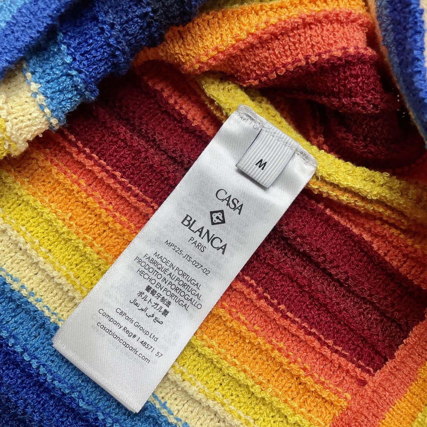 Casablanca Gradient Stripe Towelling Jacket - DesignerGu