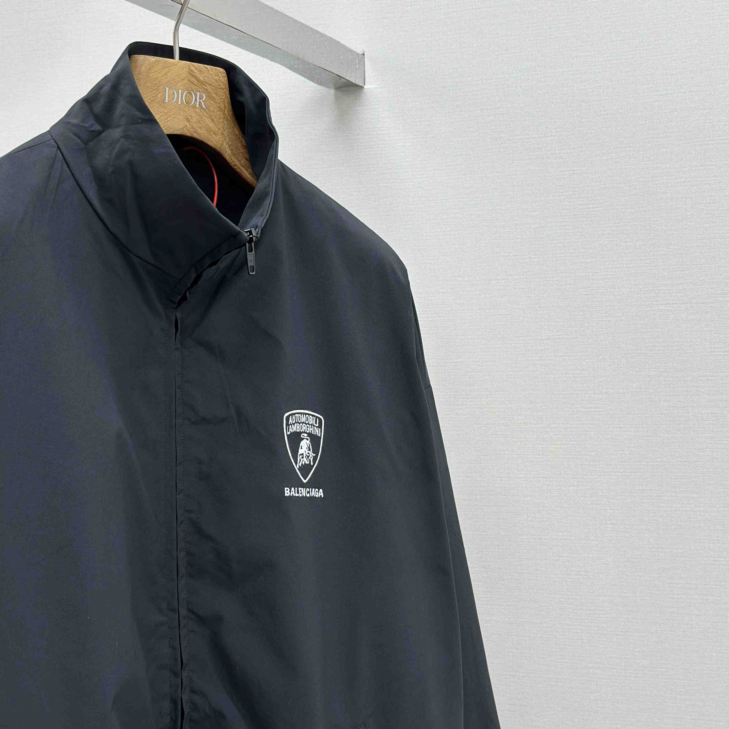 Balenciaga x Automobili Lamborghini Logo-embroidered Track Jacket - DesignerGu