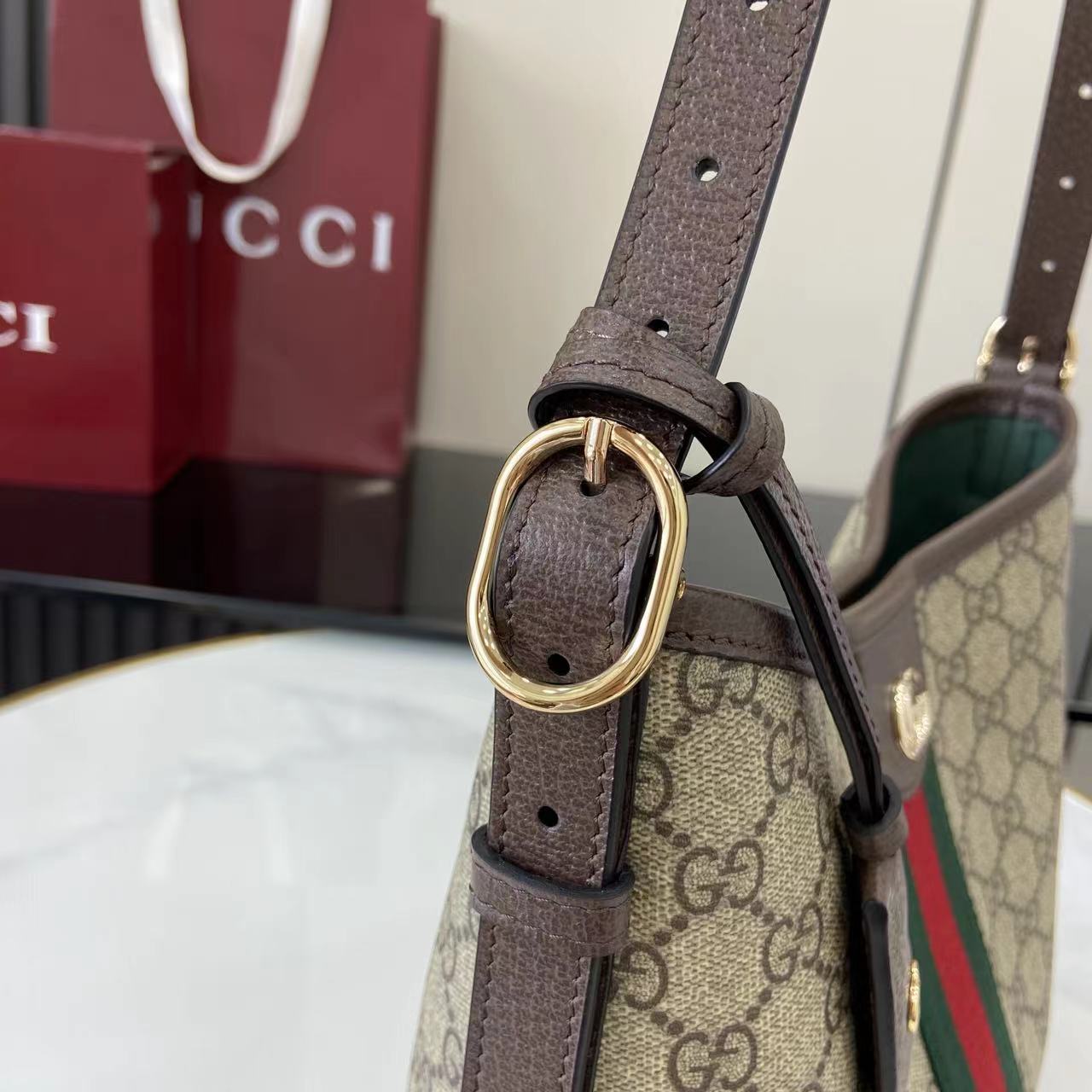 Gucci Ophidia Small Shoulder Bag - DesignerGu