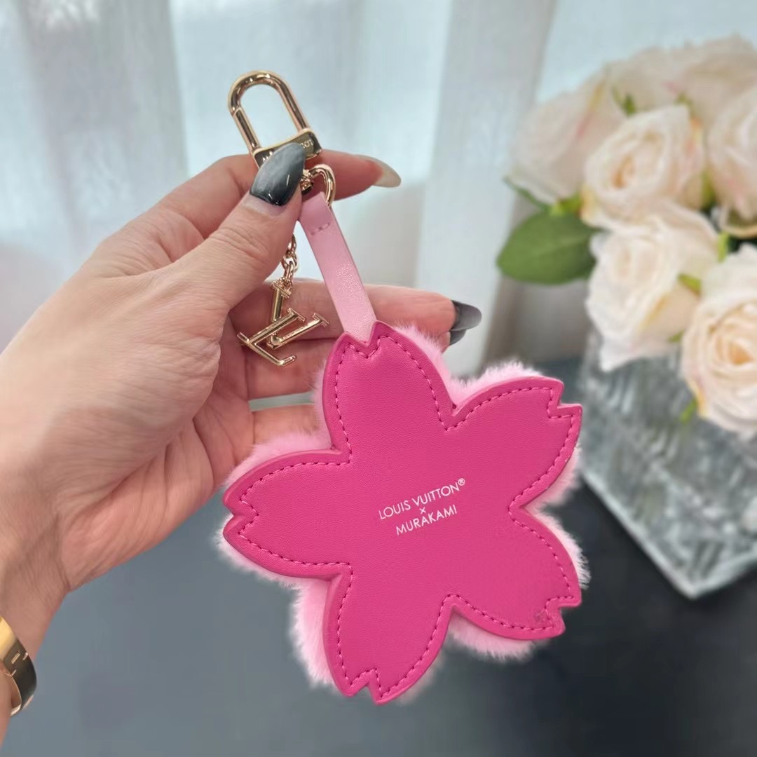 Louis Vuitton LV x TM Cherry Blossom Bag Charm   M02485 - DesignerGu