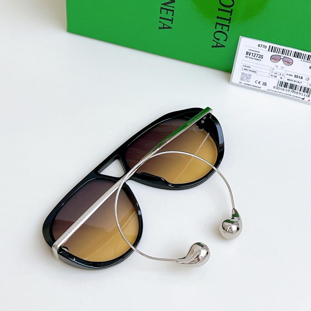 Bottega Veneta Drop Aviator Sunglasses  BV1273S - DesignerGu