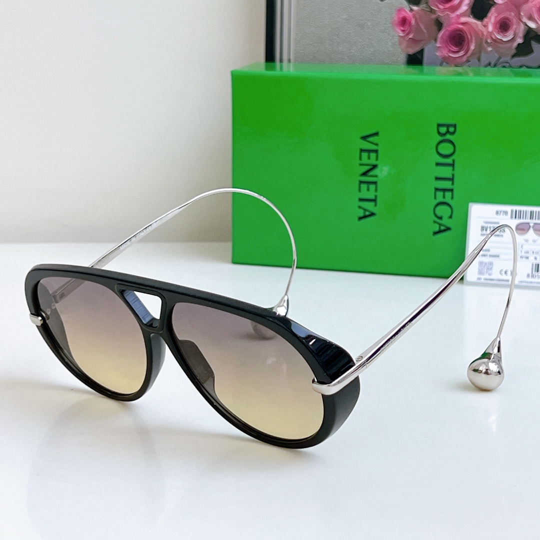 Bottega Veneta Drop Aviator Sunglasses  BV1273S - DesignerGu