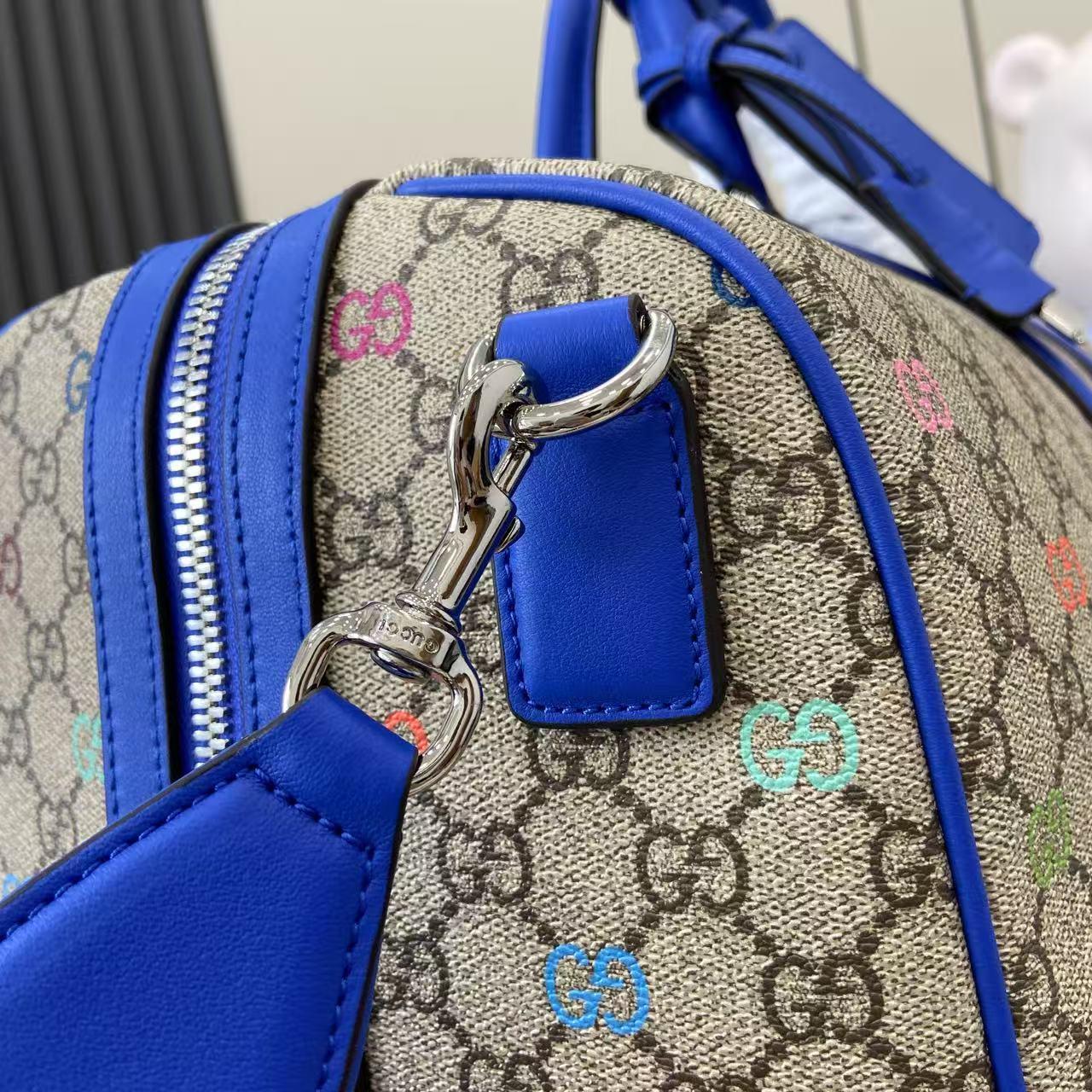 Gucci GG Multicolor Medium Duffle Bag - DesignerGu