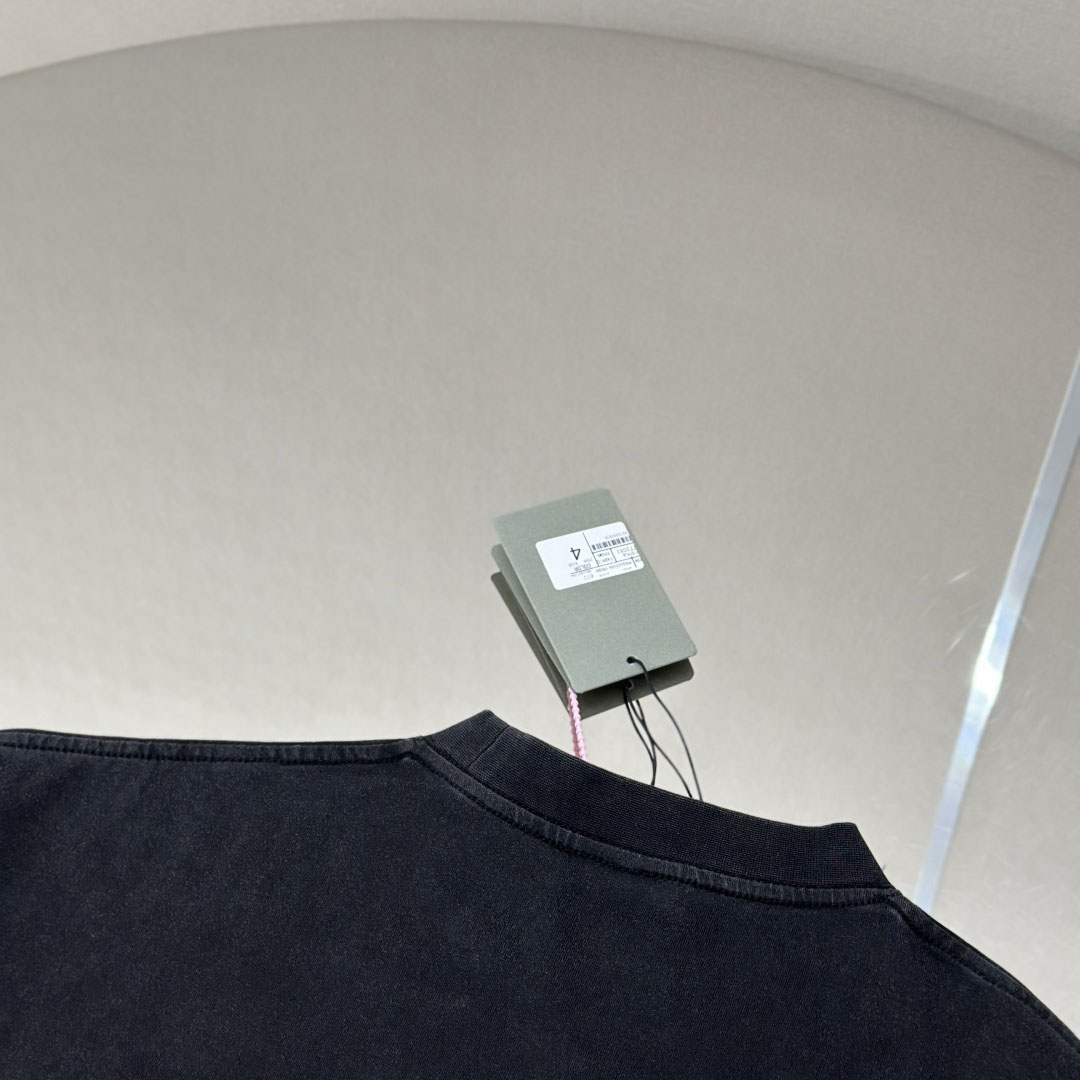 Balenciaga Music | Britney Spears Series Oversized T-Shirt In Faded Black - DesignerGu