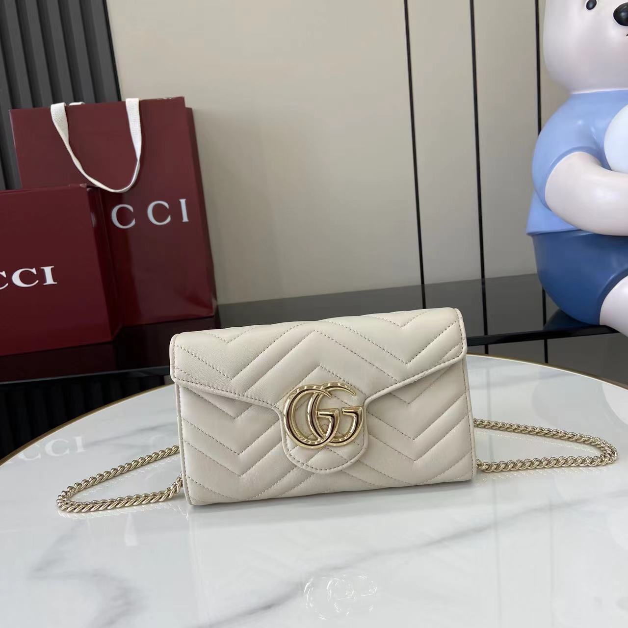 Gucci GG Marmont Wallet On Chain - DesignerGu