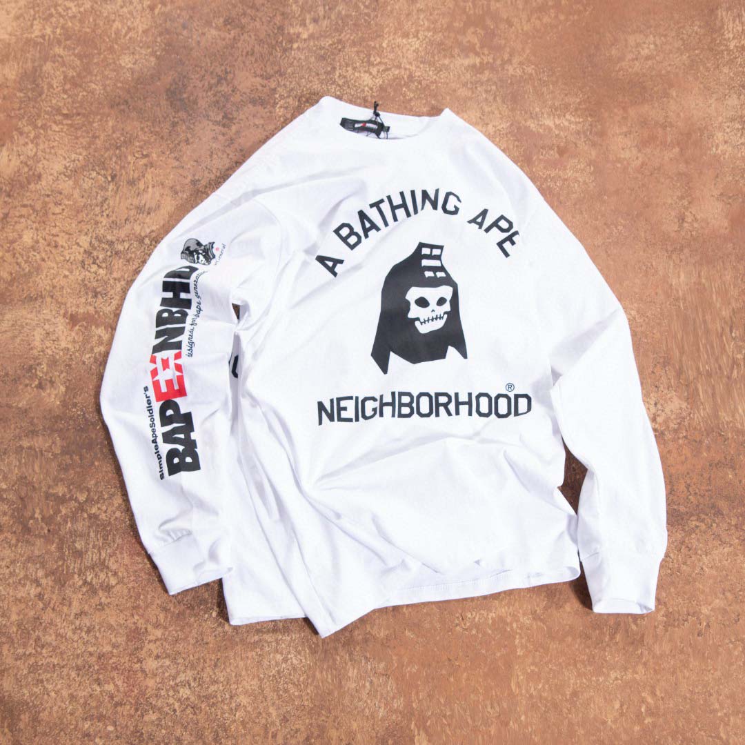 Bape x Nbhd L/S Tee - DesignerGu