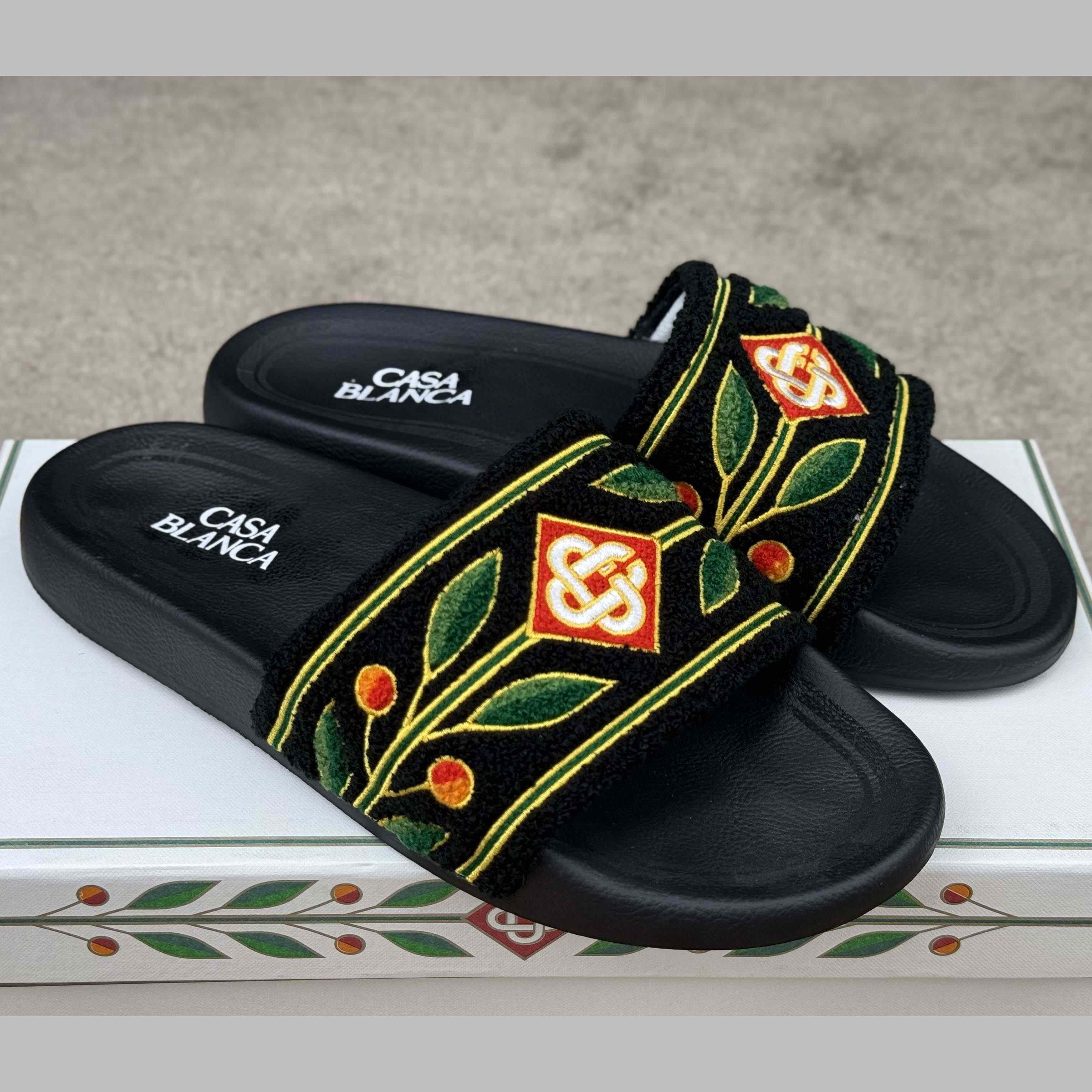 Casablanca Laurel Terry Slider  - DesignerGu