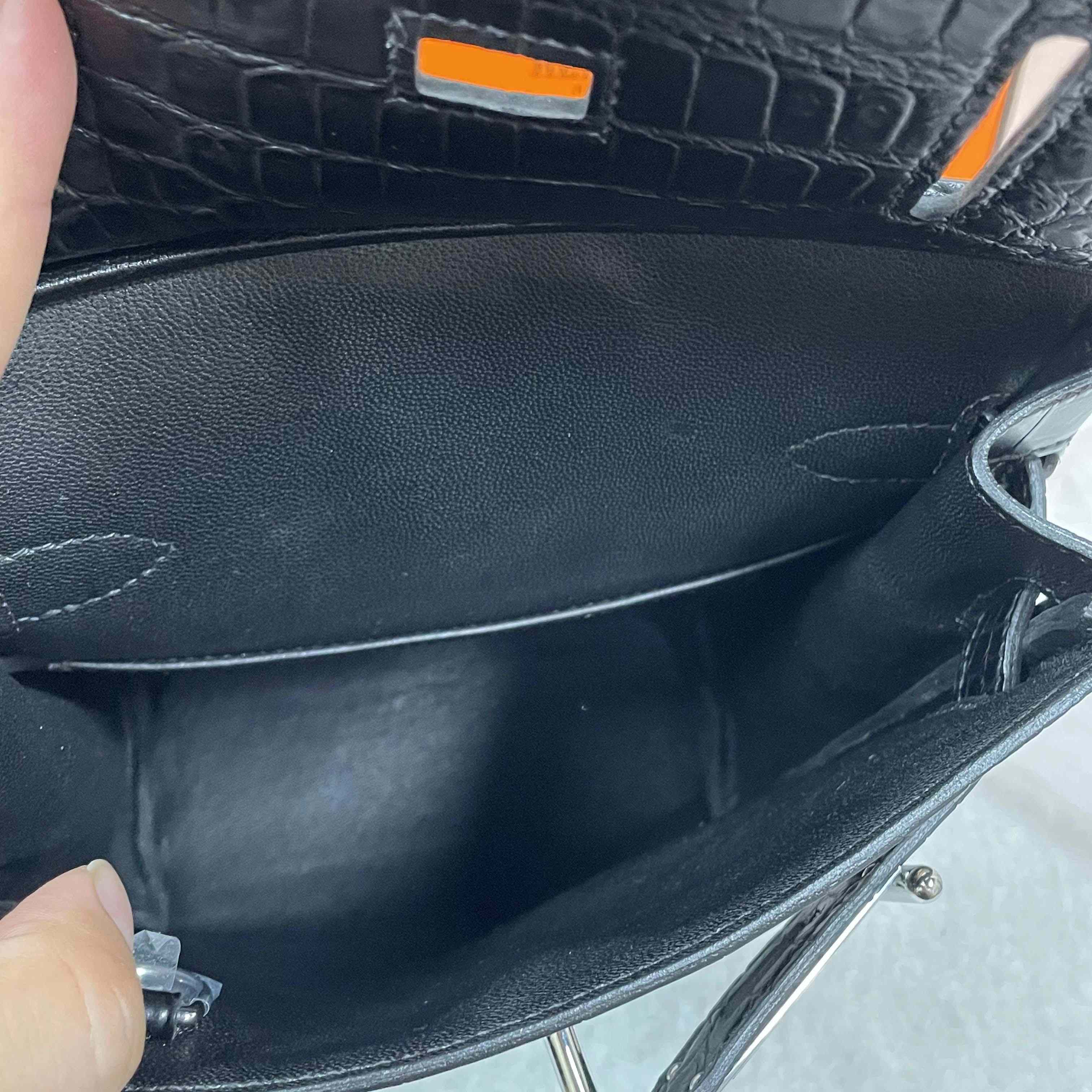 Hermes Hac-a-Dos Beton Croco PHW - DesignerGu