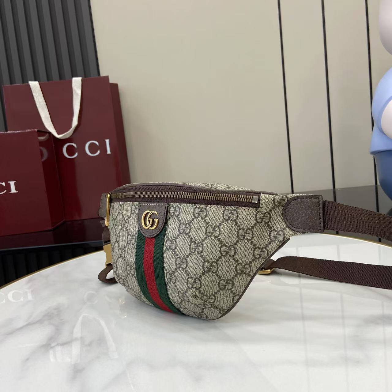 Gucci Ophidia Small Belt Bag - DesignerGu