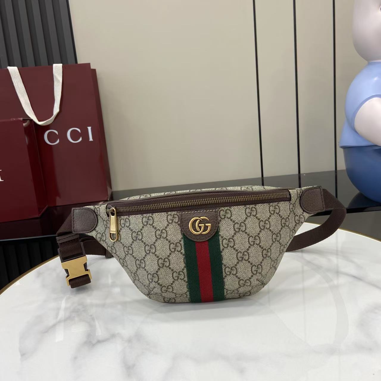 Gucci Ophidia Small Belt Bag - DesignerGu