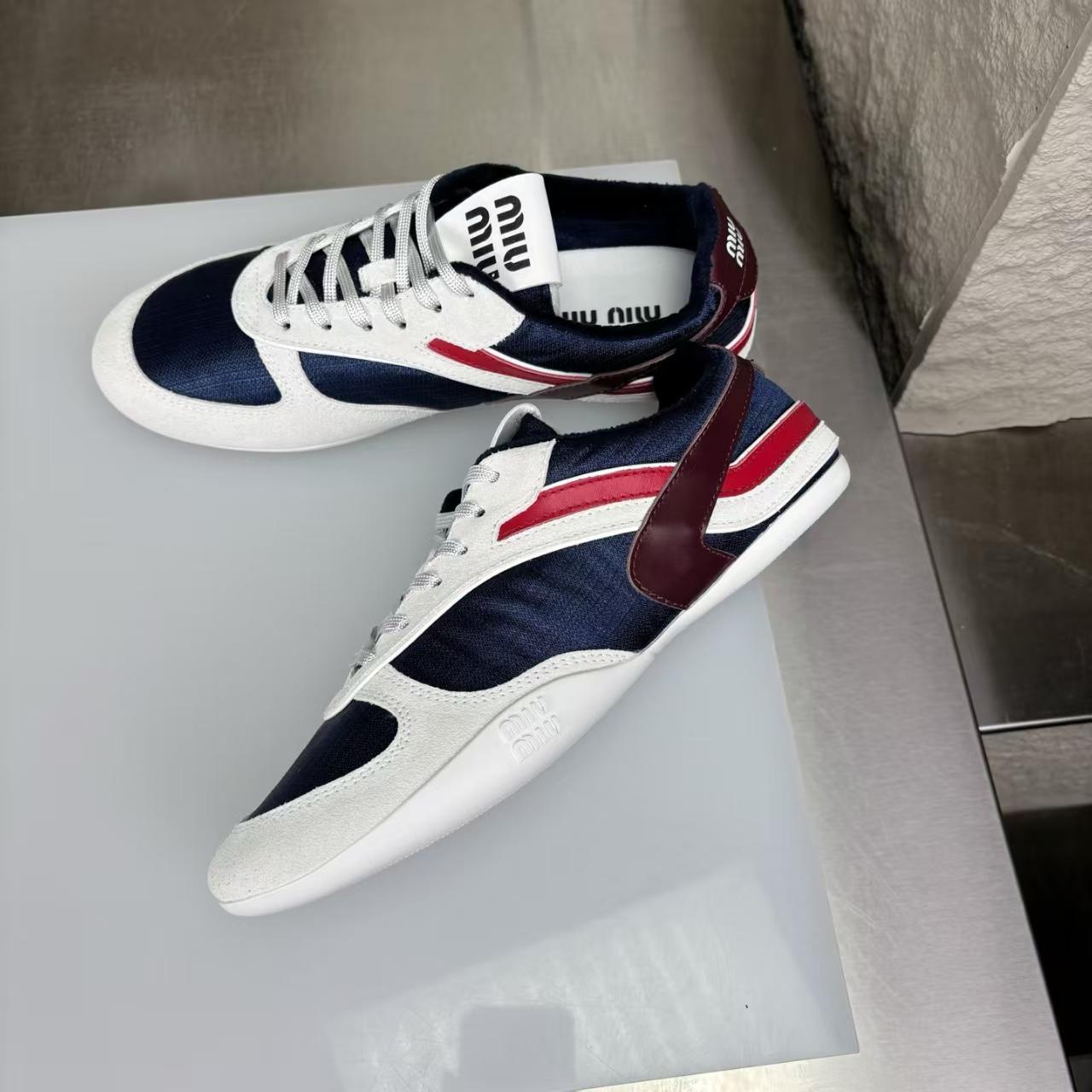 Miu Miu Gymnasium Sneakers - DesignerGu