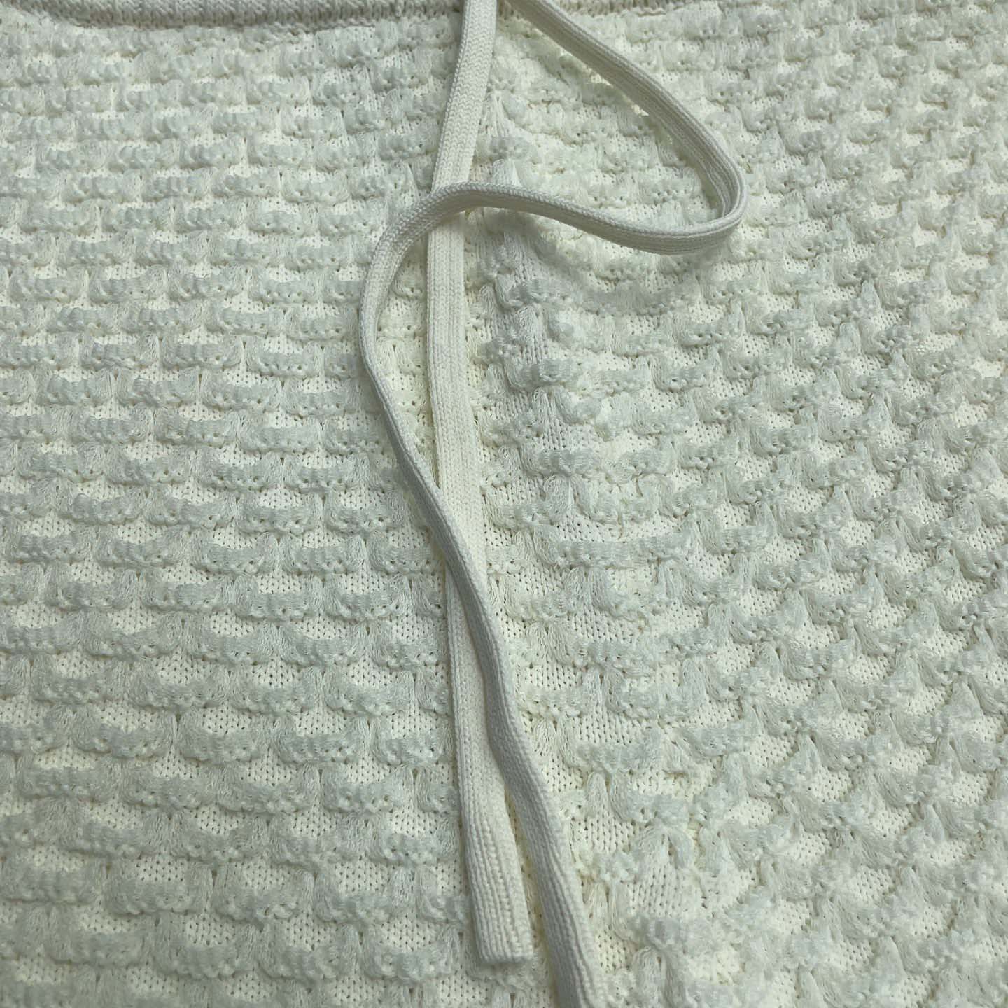 Casablanca Textured Cotton Drawstring Shorts   D0092 - DesignerGu