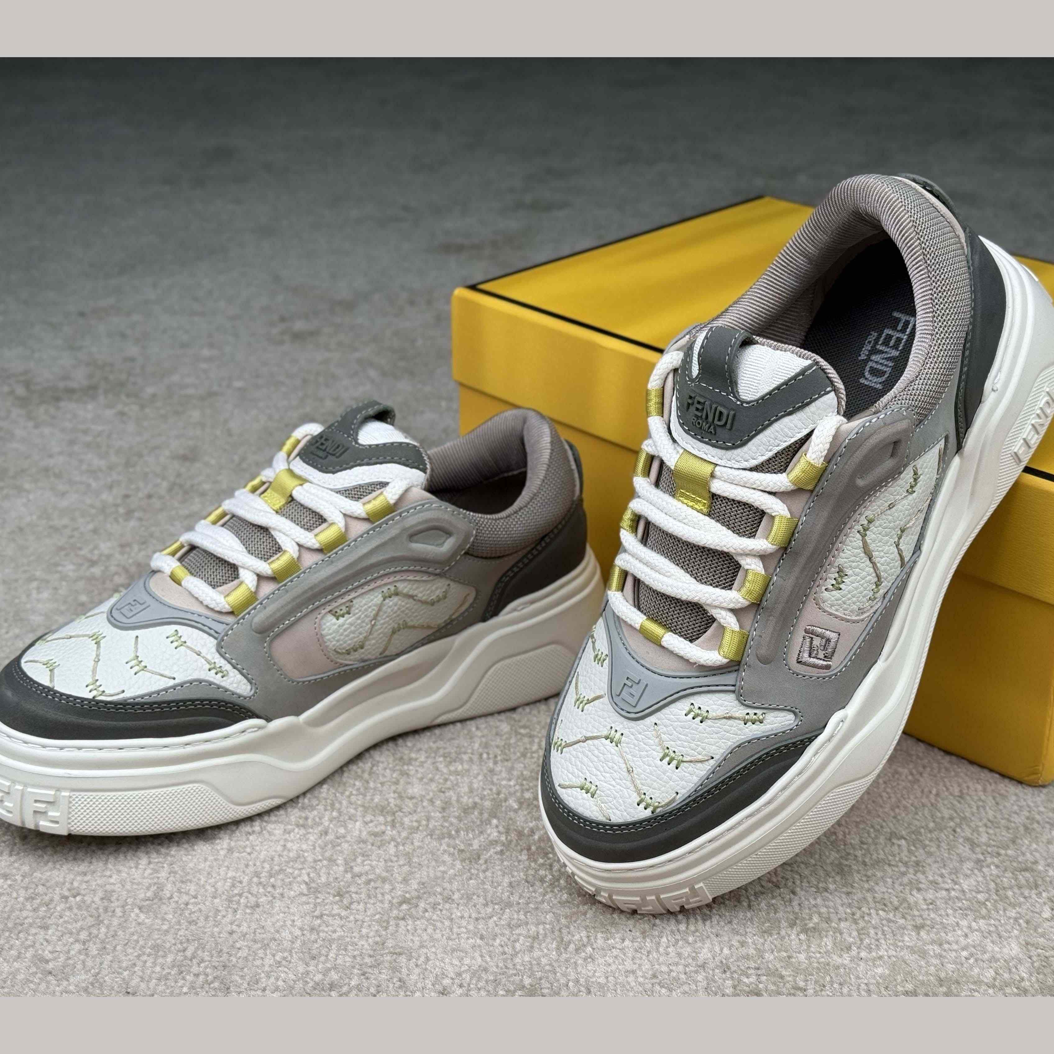 Fendi Force Trainers  - DesignerGu