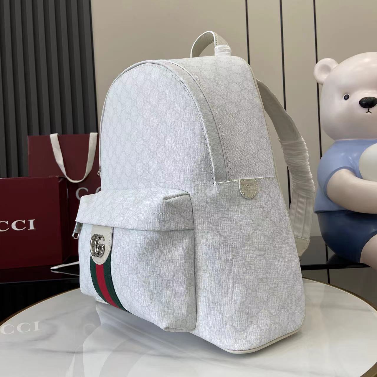 Gucci Ophidia Medium Backpack - DesignerGu