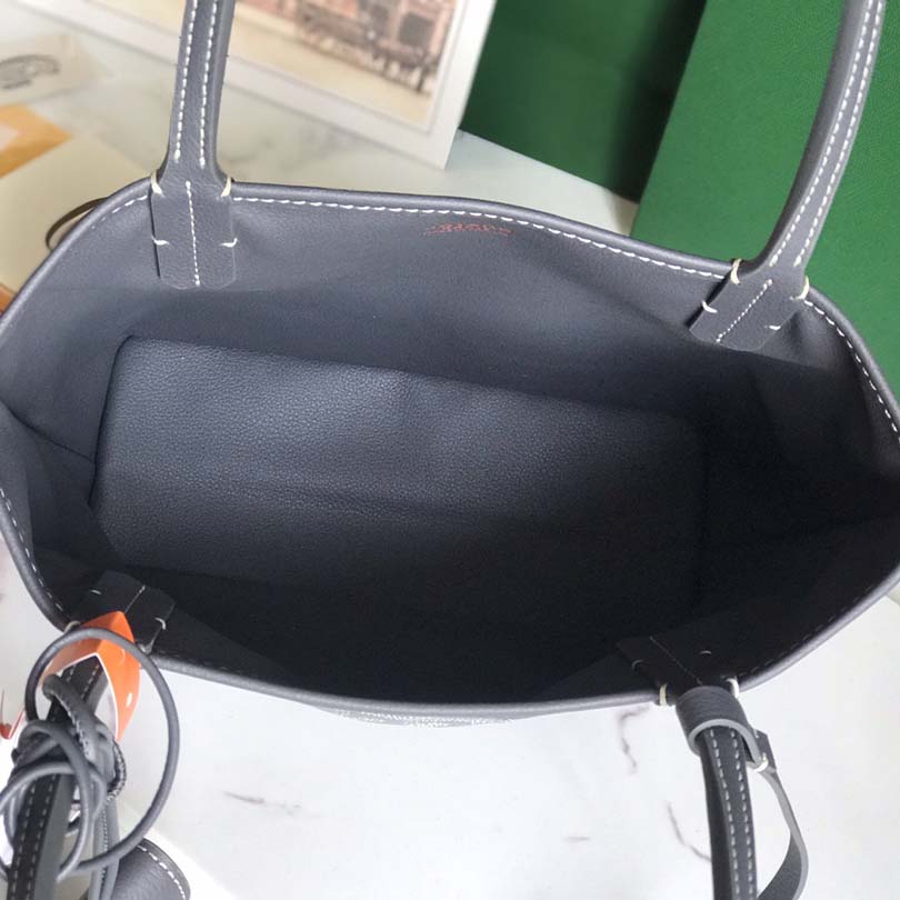 Goyard Goyardine Reversible Mini Anjou Grey （20*20*10cm） - DesignerGu