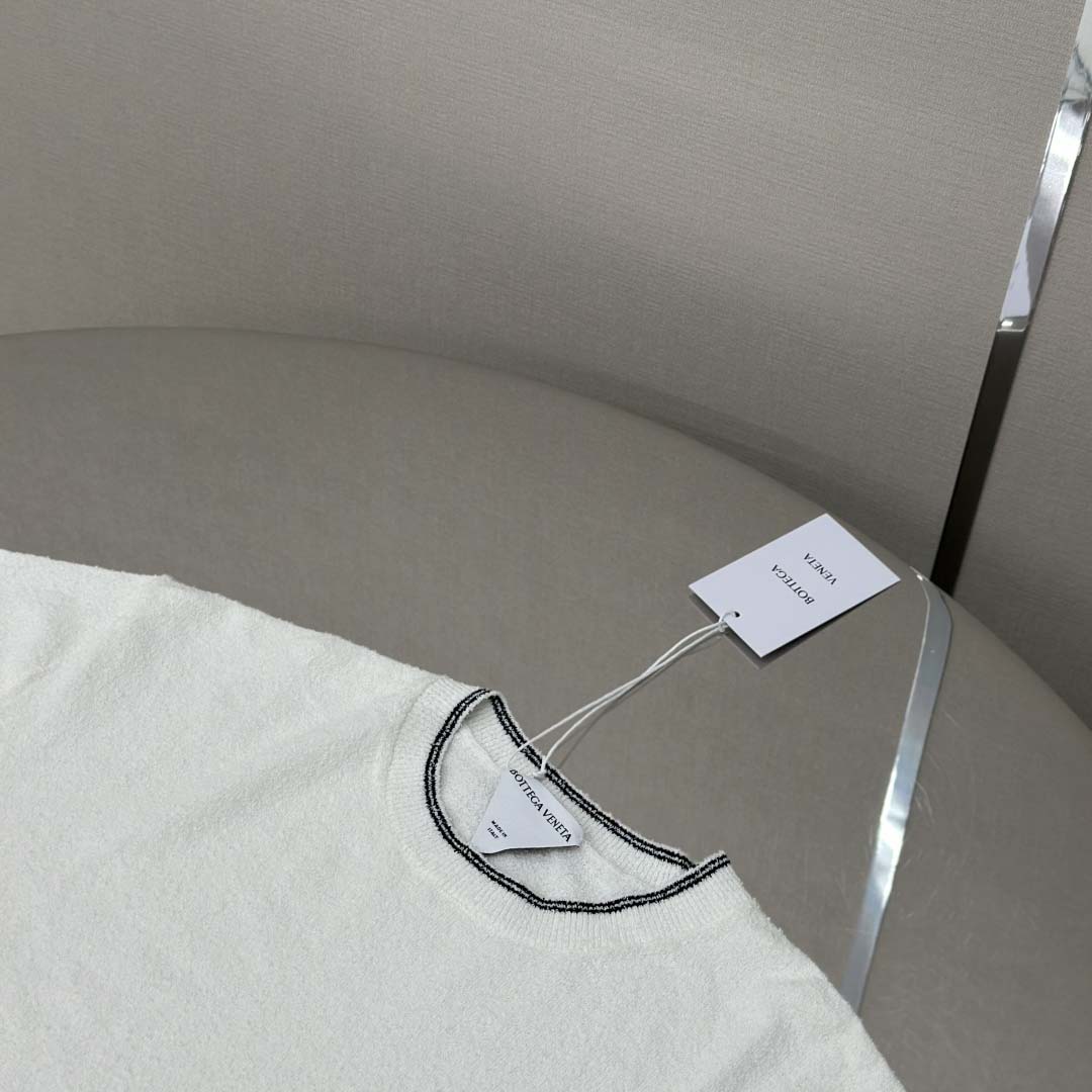 Bottega Veneta Cotton Bouclé Top - DesignerGu