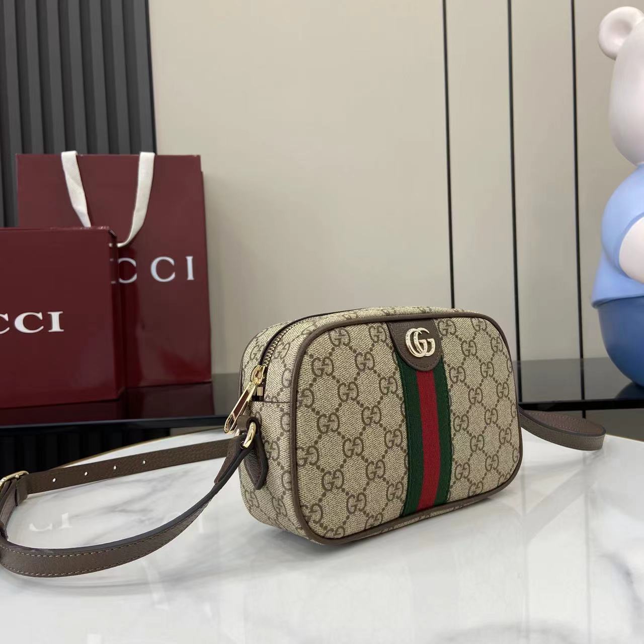 Gucci Ophidia Small Camera Bag - DesignerGu