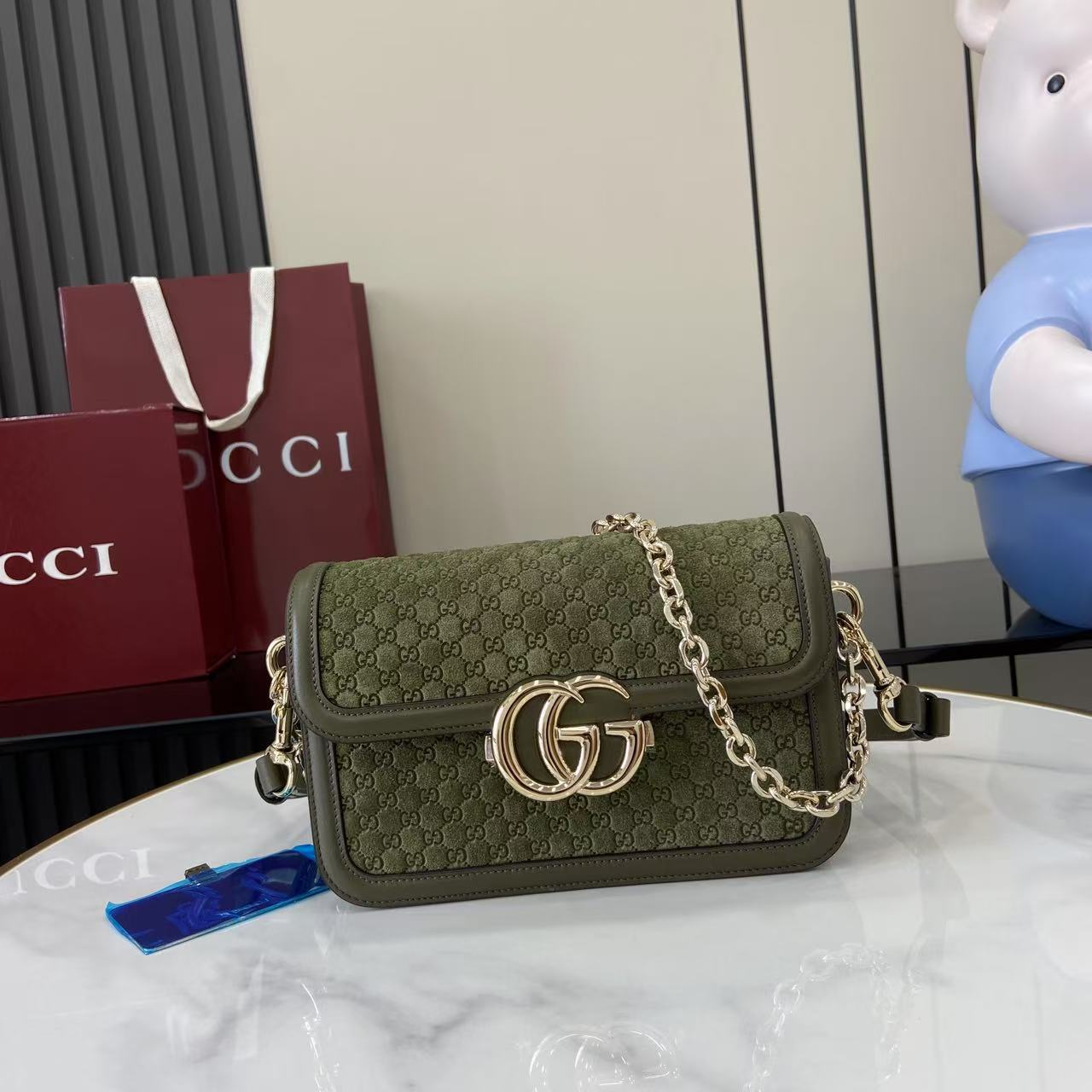 Gucci Go Small Shoulder Bag - DesignerGu