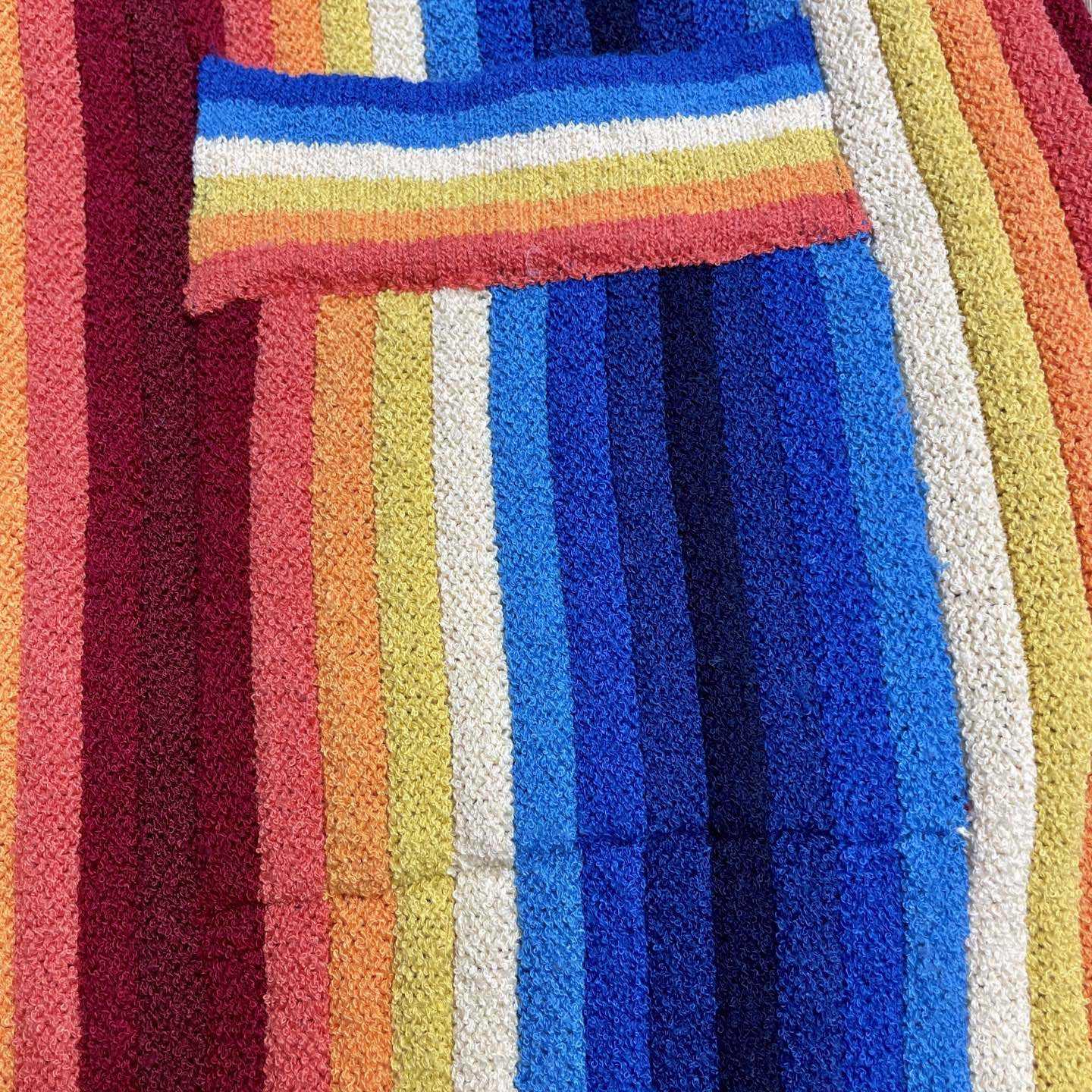 Casablanca Gradient Stripe Towelling Shorts Z6006 - DesignerGu