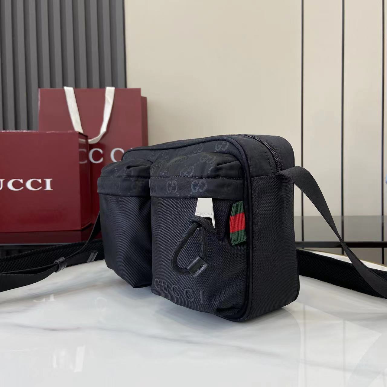Gucci Nexus Small Crossbody Bag - DesignerGu