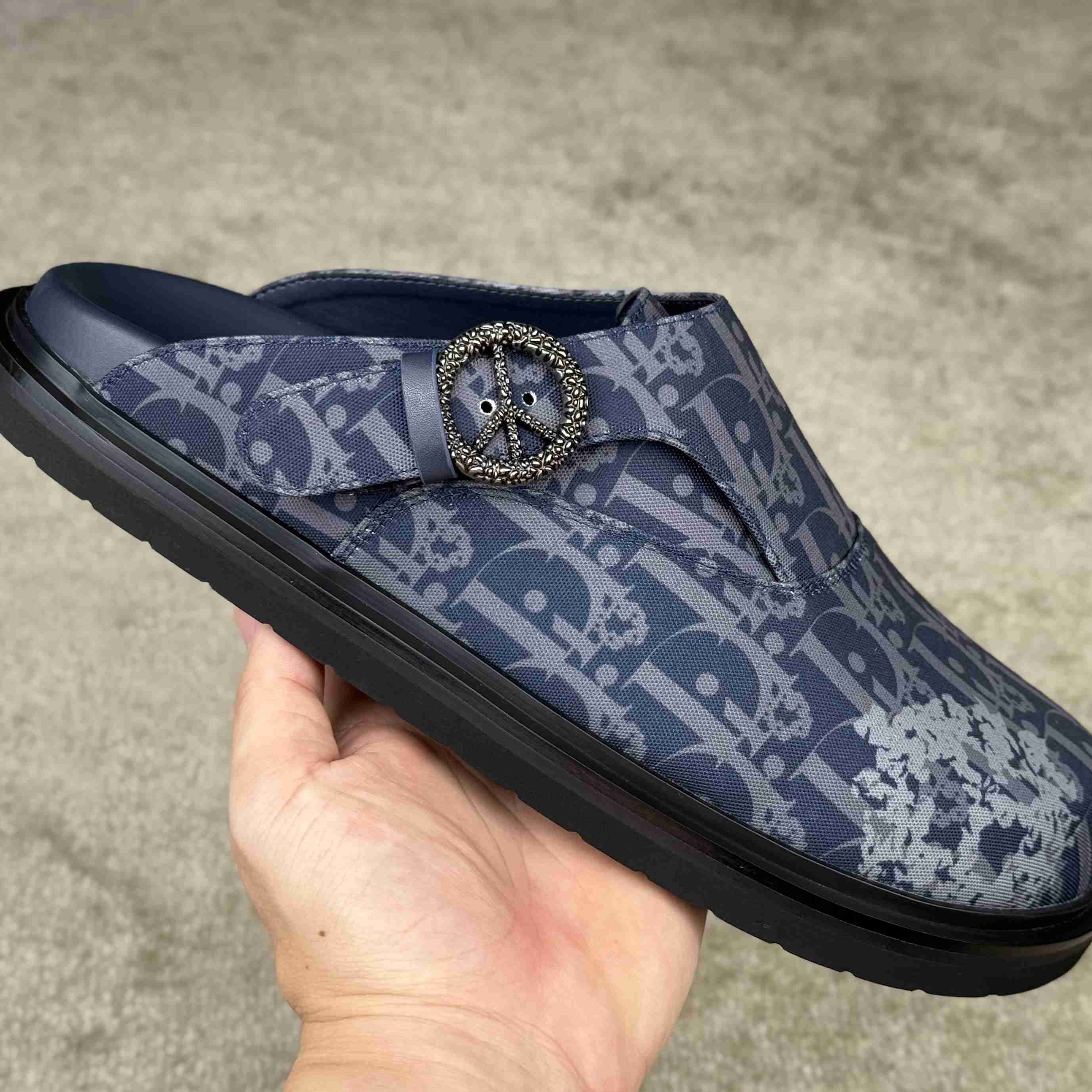 Denim Tears x Dior Aqua Mules - DesignerGu