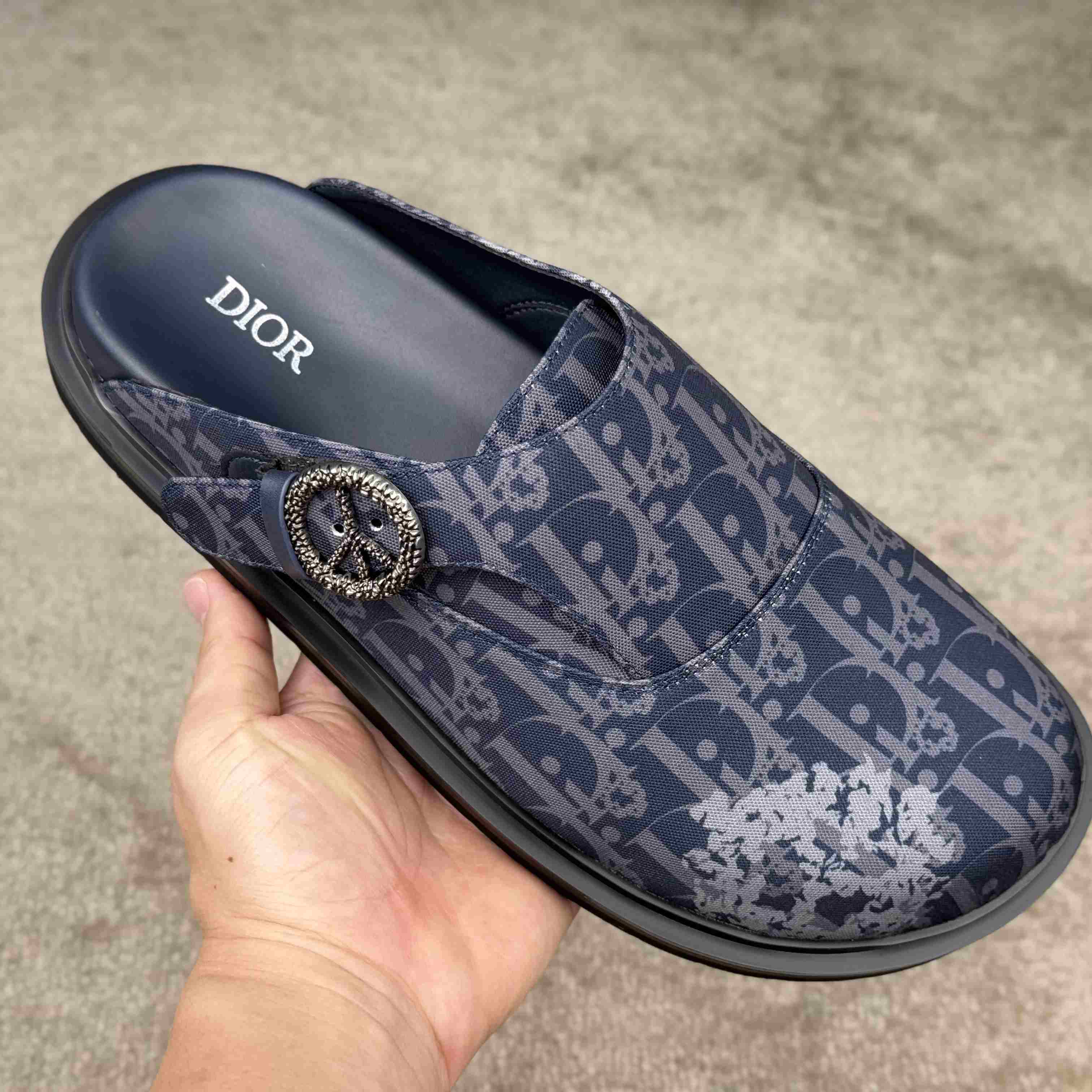Denim Tears x Dior Aqua Mules - DesignerGu