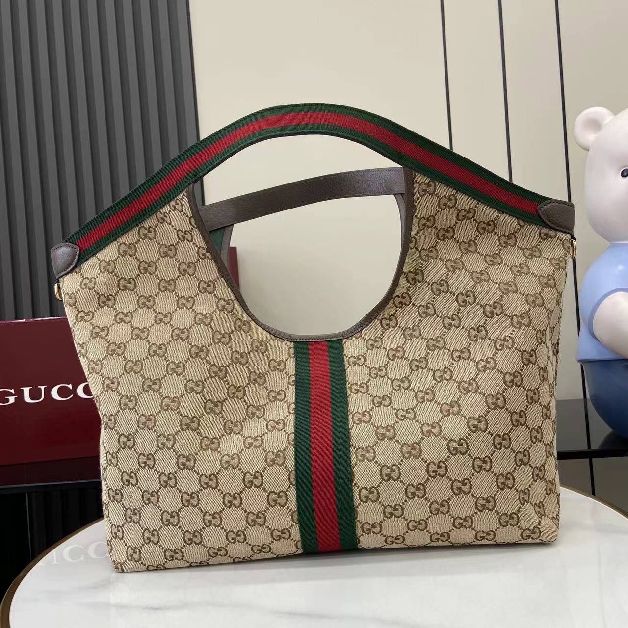 Gucci Giglio Large Tote Bag - DesignerGu