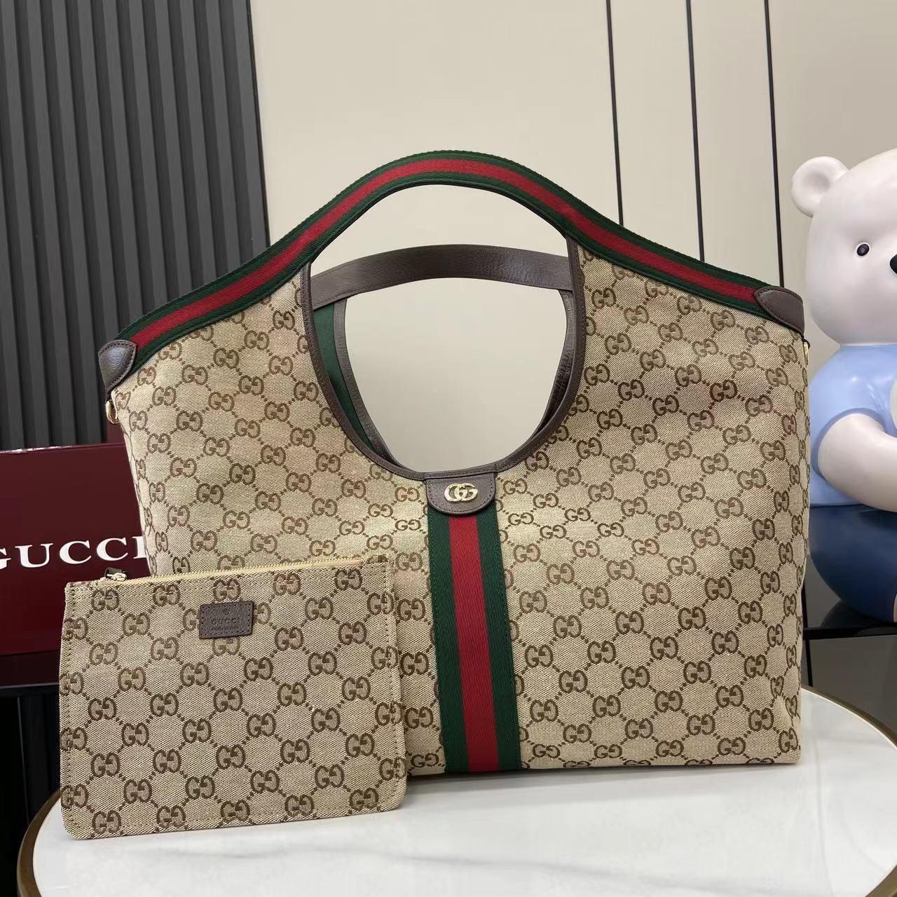 Gucci Giglio Large Tote Bag - DesignerGu