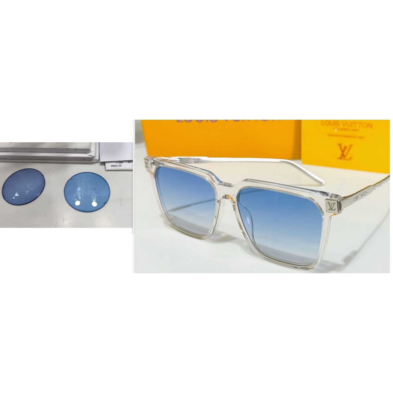 Louis Vuitton Sunglasses   （Custom Lenses） - DesignerGu