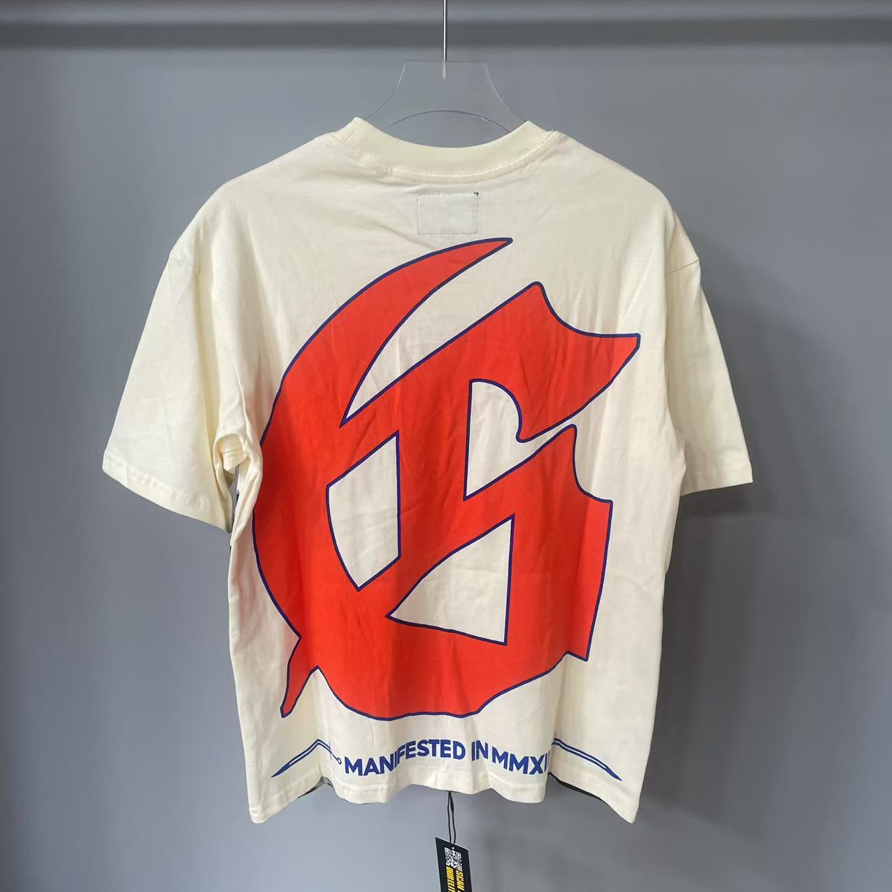 Godspeed Sea Sick T-shirt Bone Hombre - DesignerGu