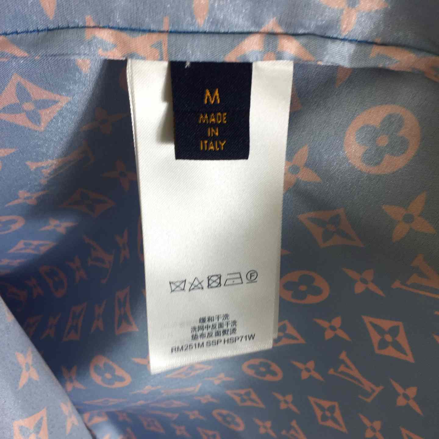 Louis Vuitton Monogram Short-Sleeved Shirt    - DesignerGu